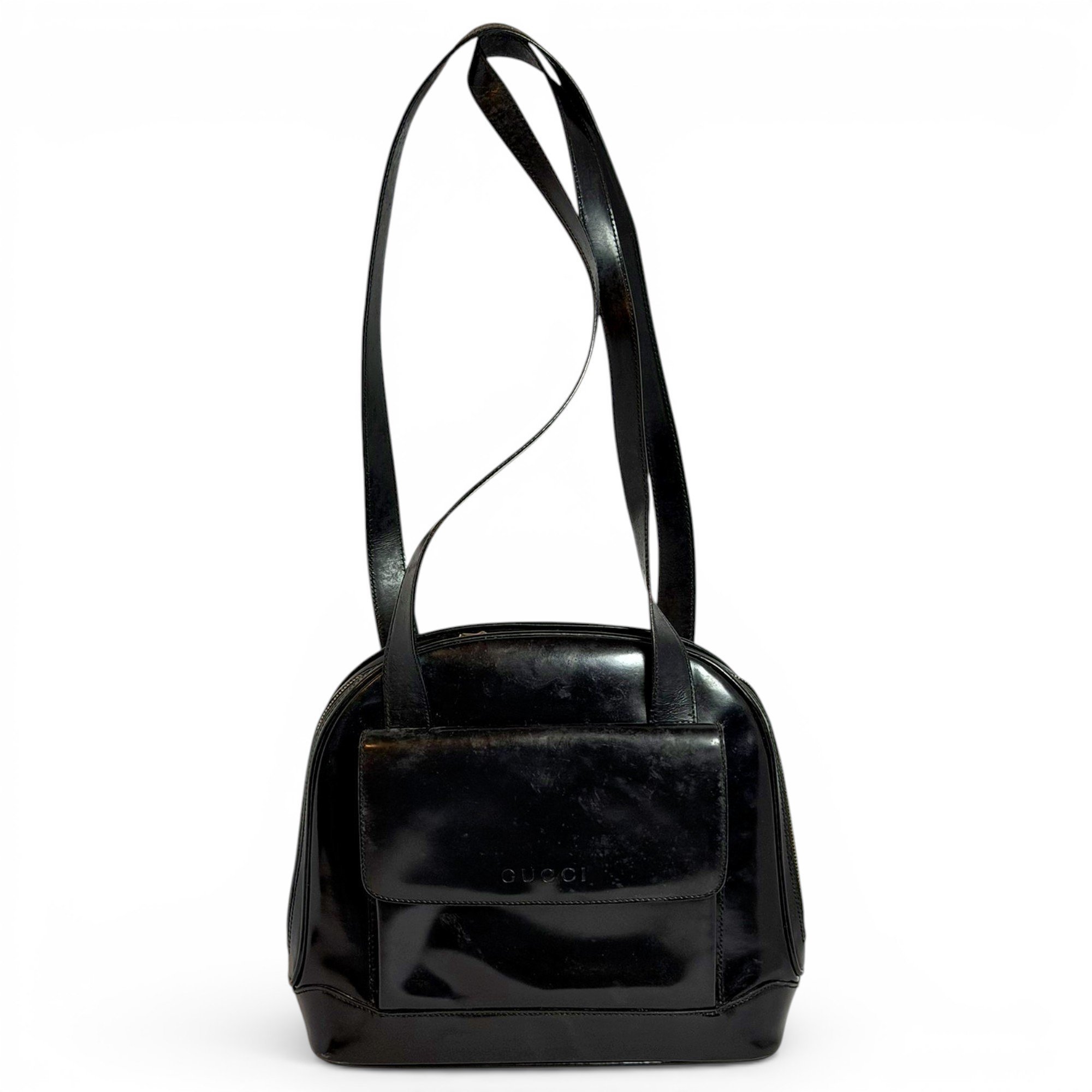 Leather handbag