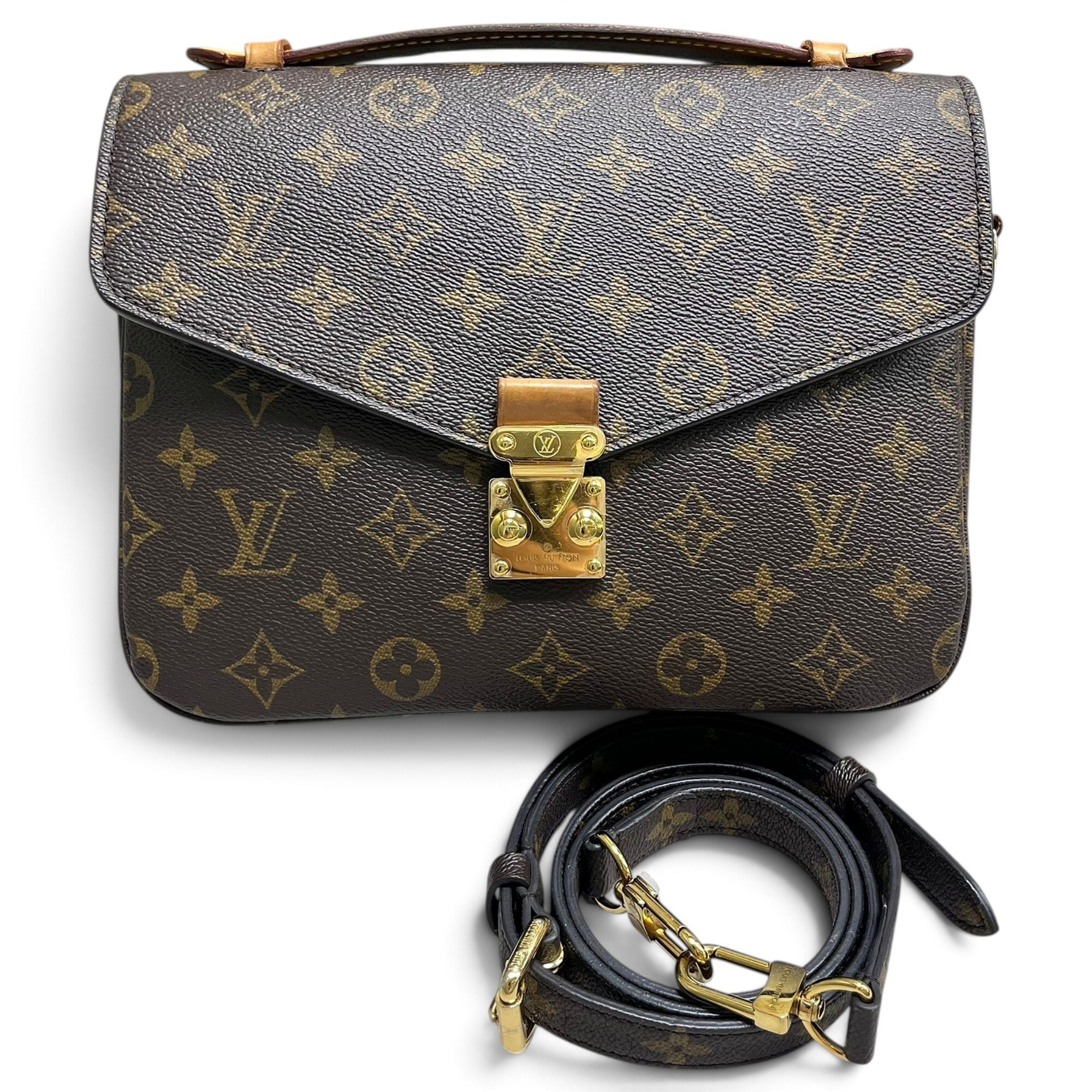 Metis leather handbag