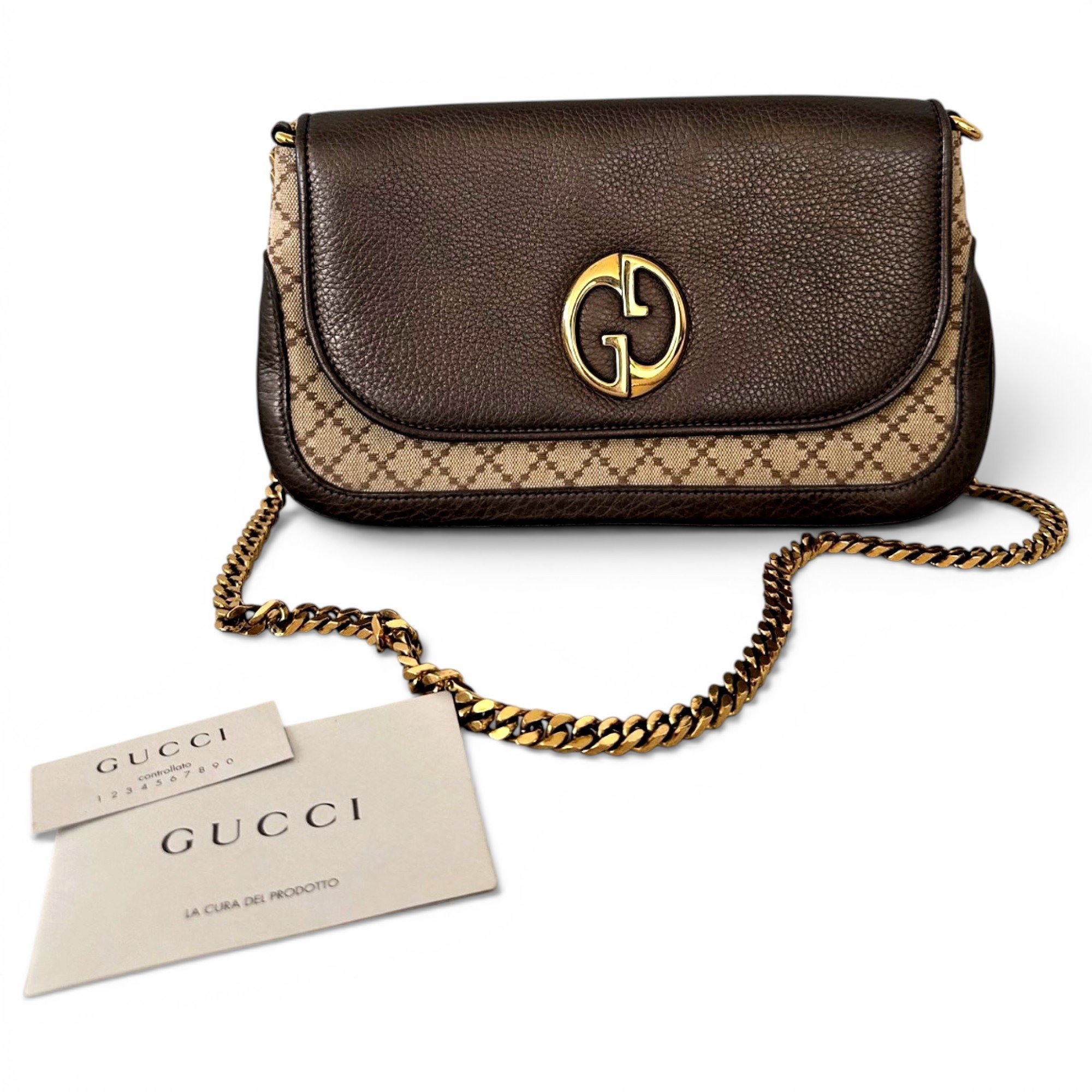 1973 leather handbag