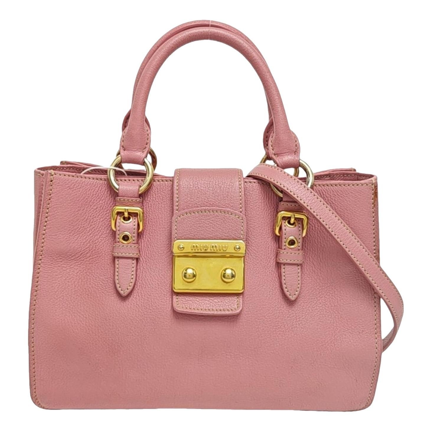 Leather handbag