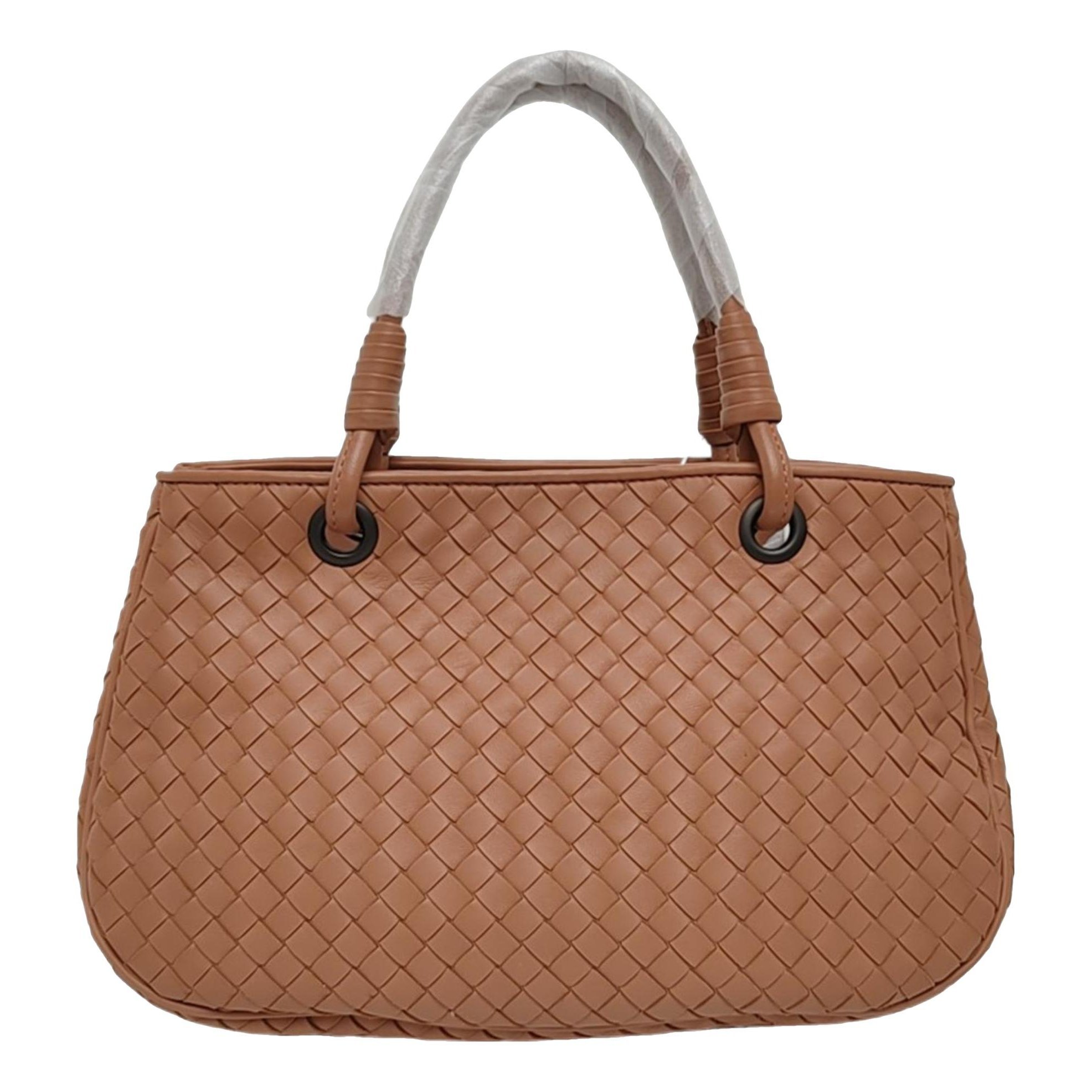 Parachute leather handbag
