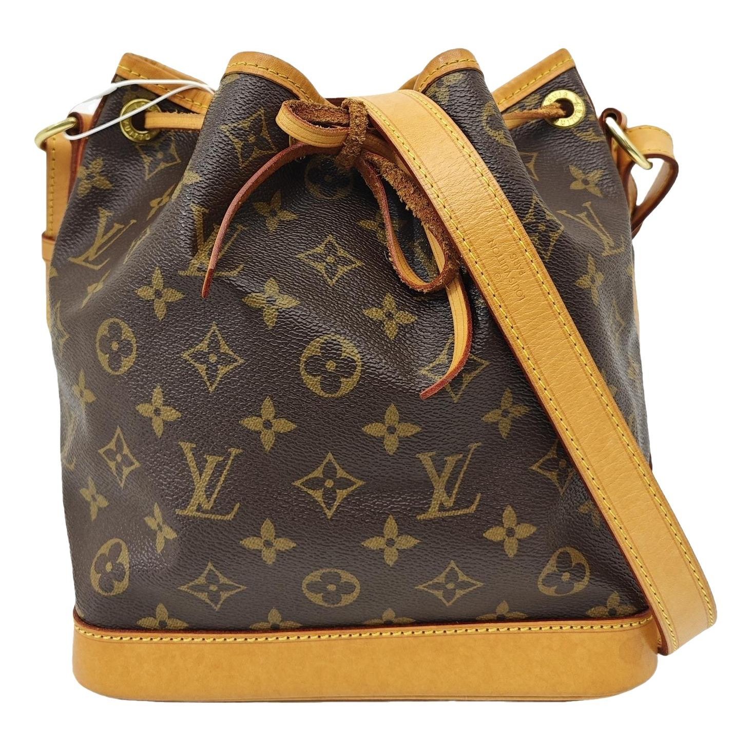 Nano Noé leather handbag