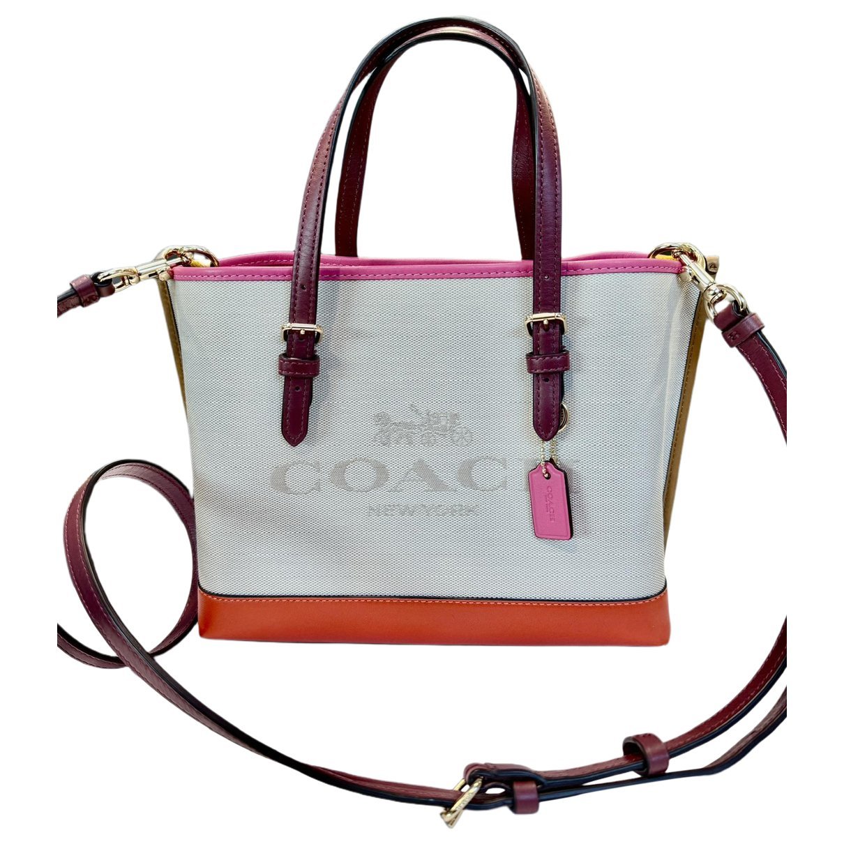 Leather handbag