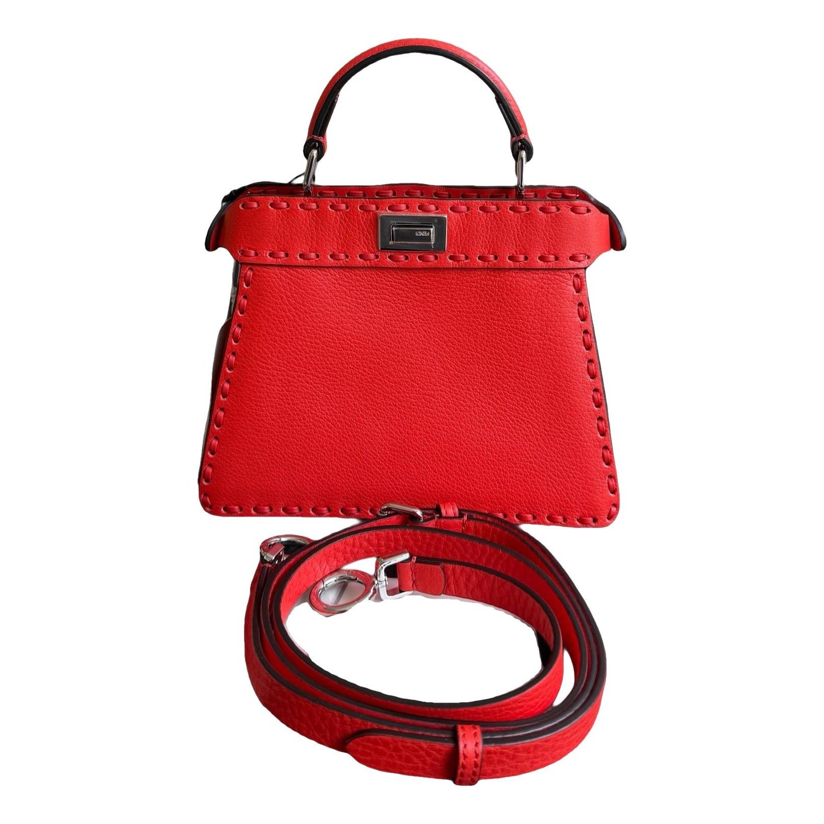 Peekaboo IseeU leather handbag