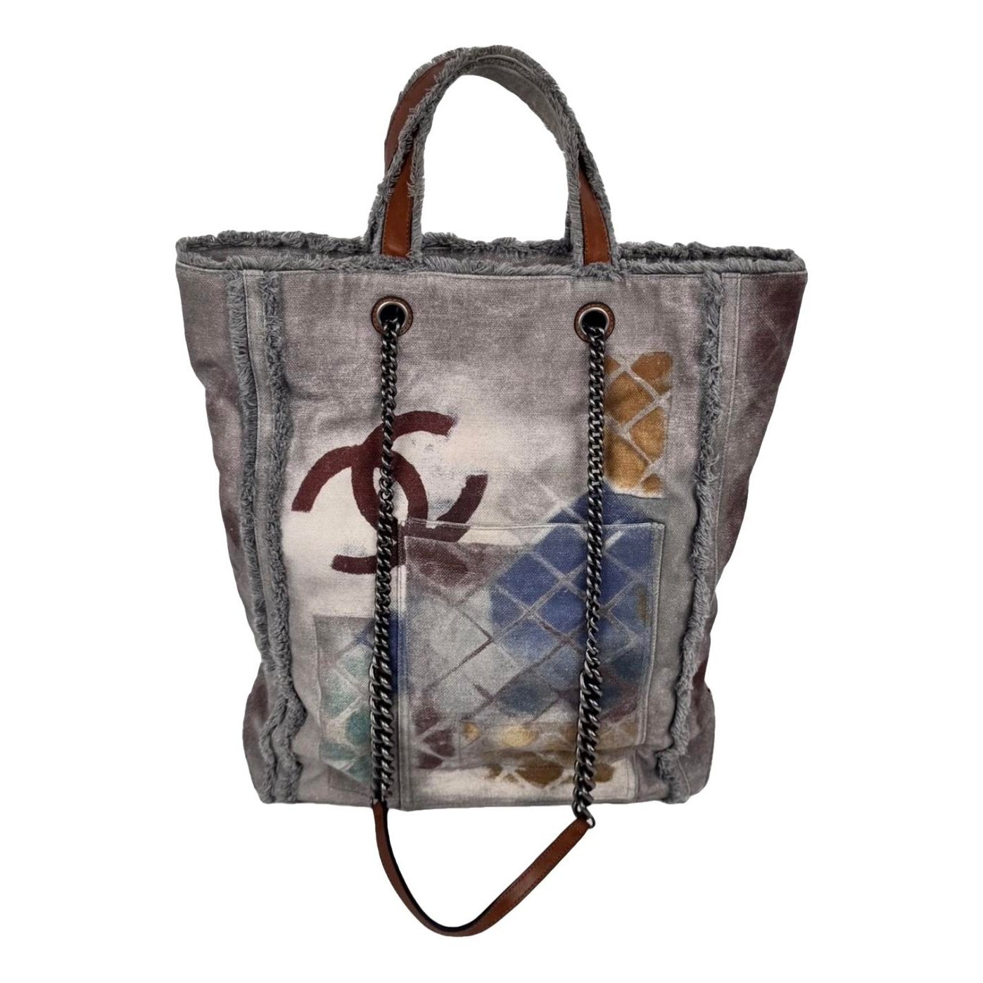 Graffiti cloth handbag