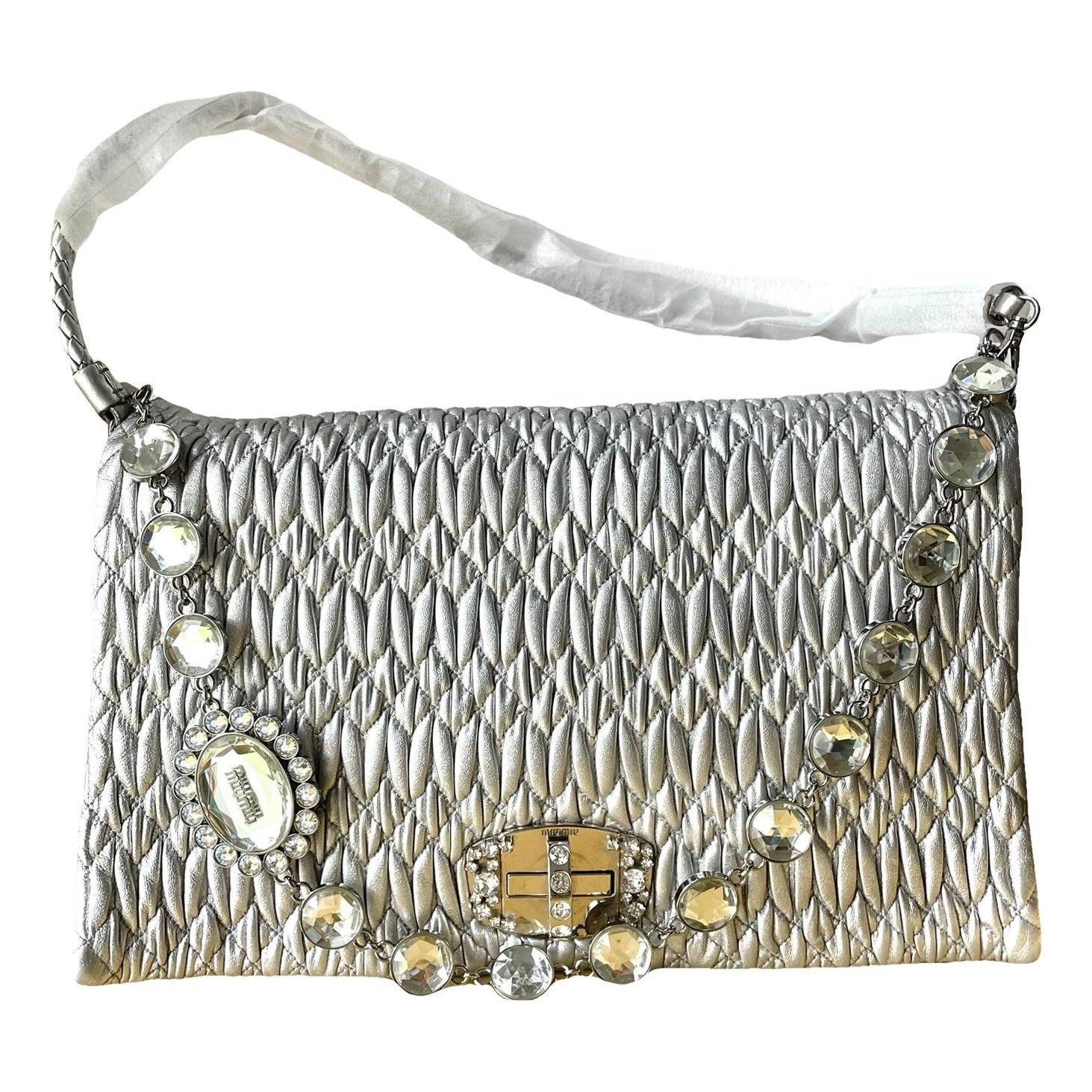 Miu Miu Miu delice leather handbag