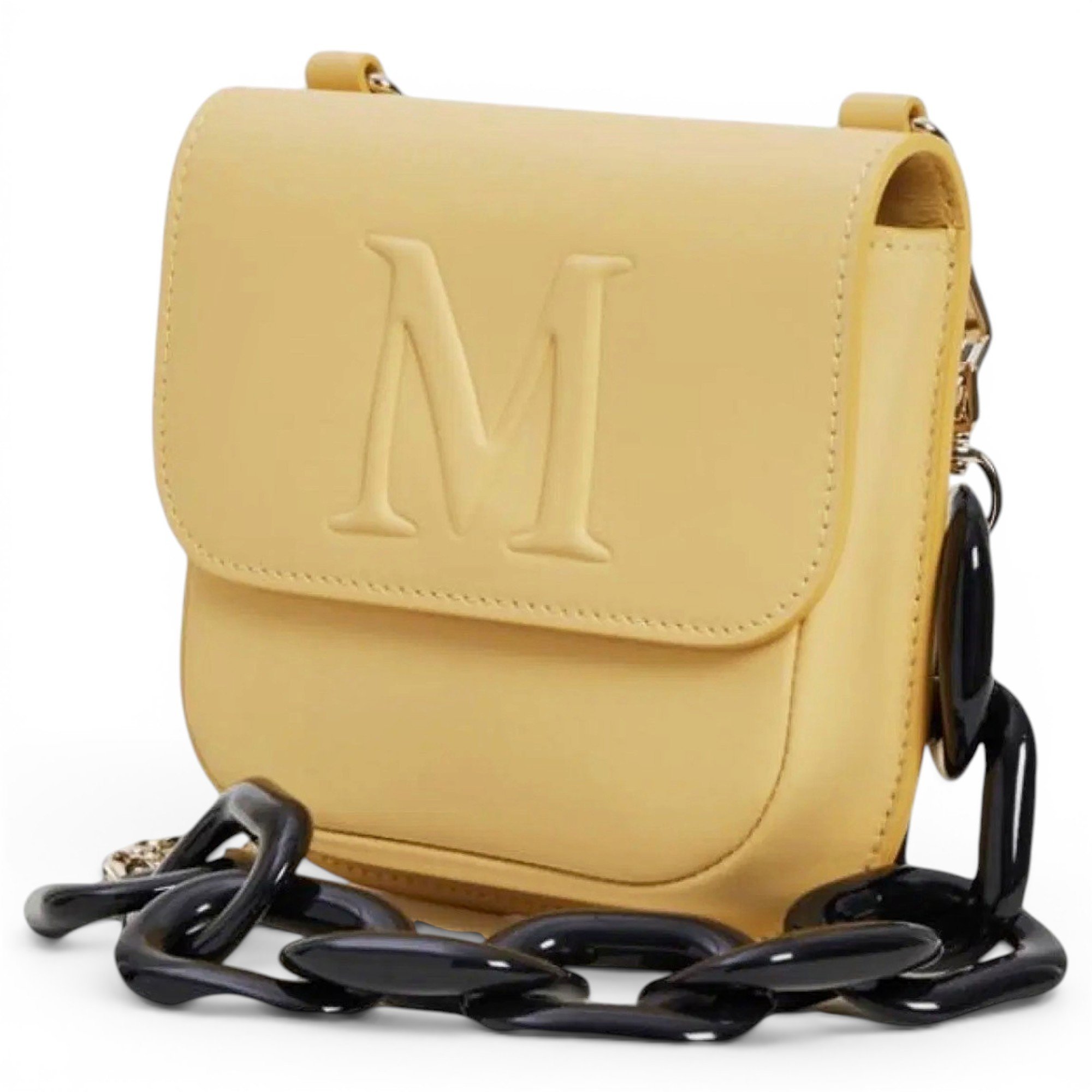 Max Mara Max Mara Atelier leather clutch bag