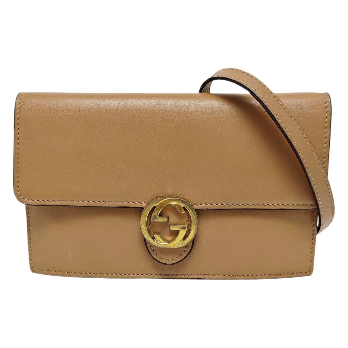 Leather crossbody bag