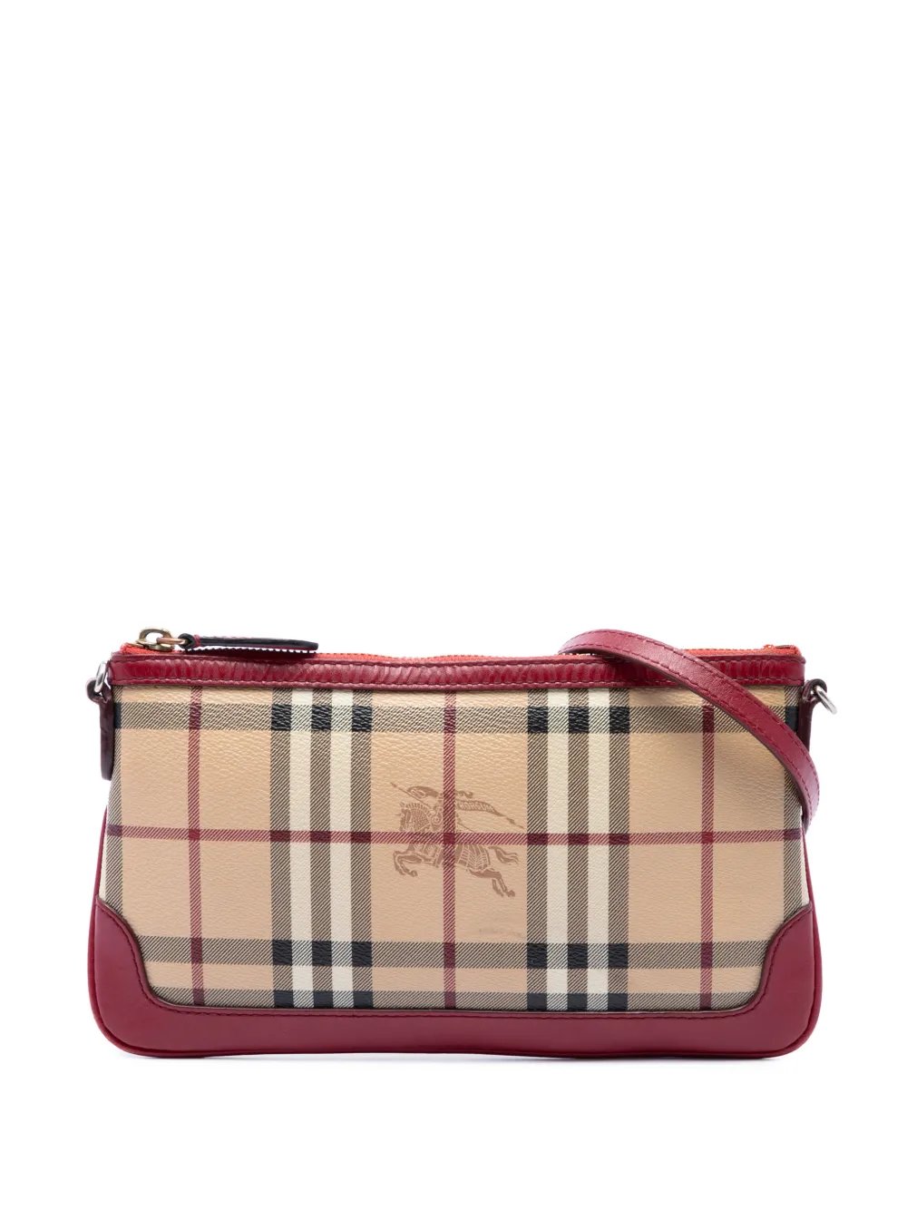 2000-2017 Haymarket Check Coated Canvas Peyton crossbody bag