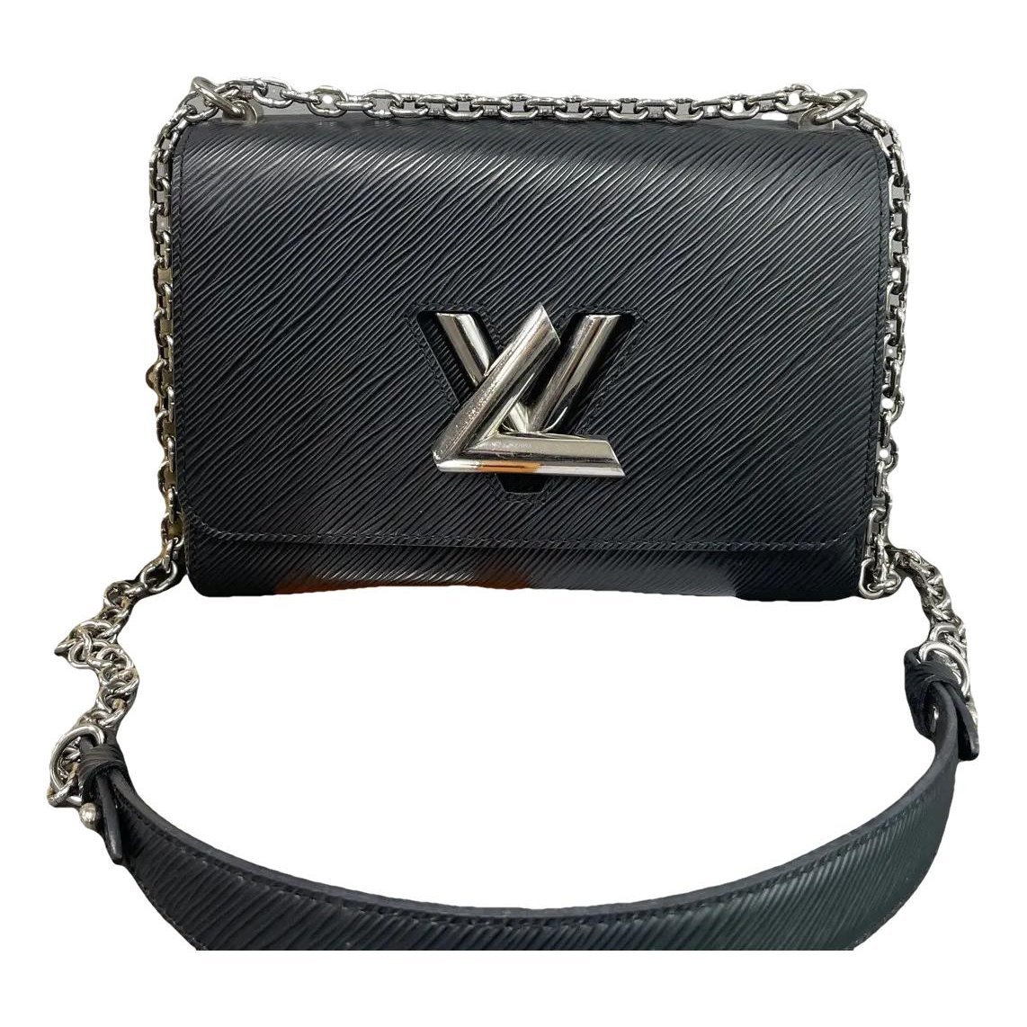 Twist leather crossbody bag