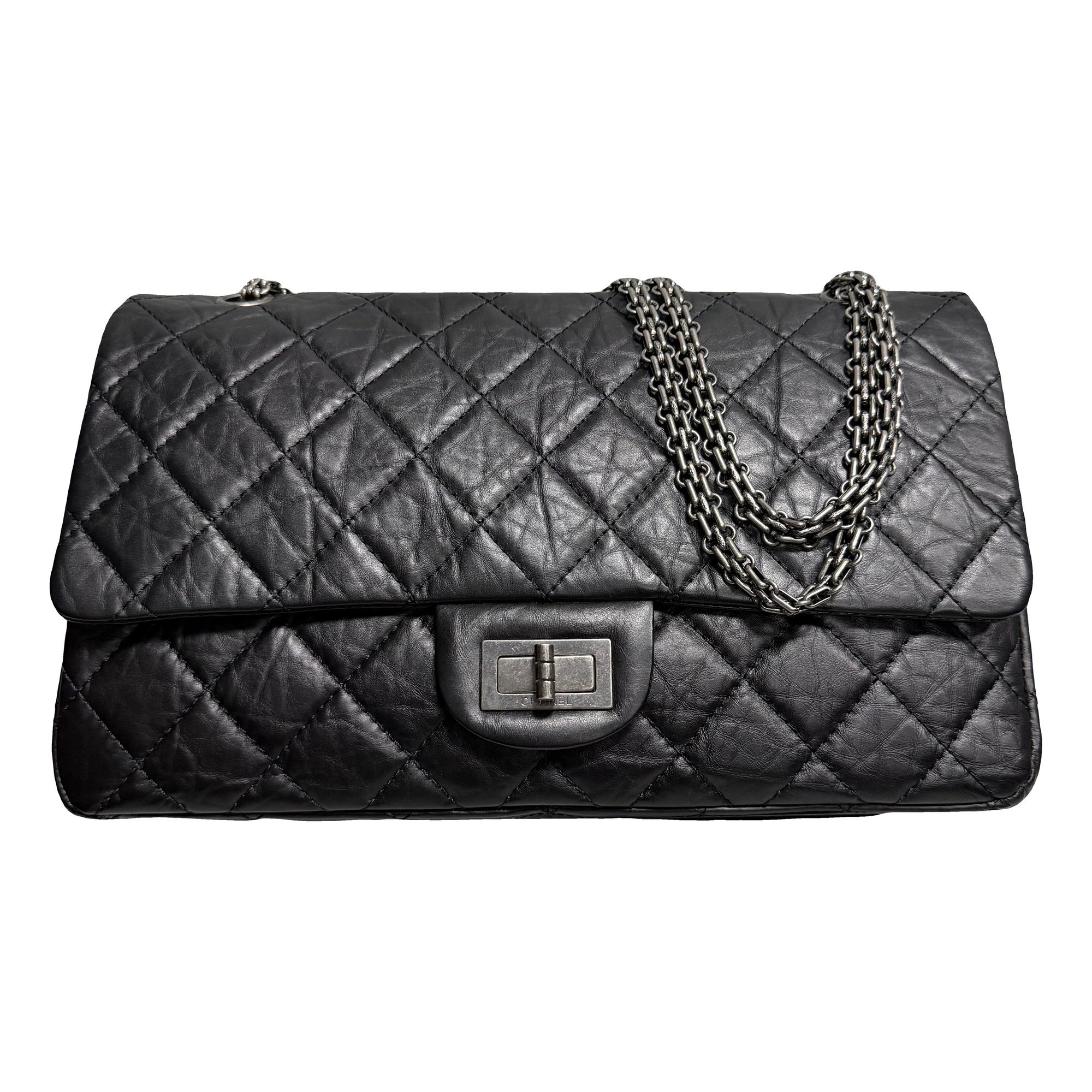 2.55 leather handbag