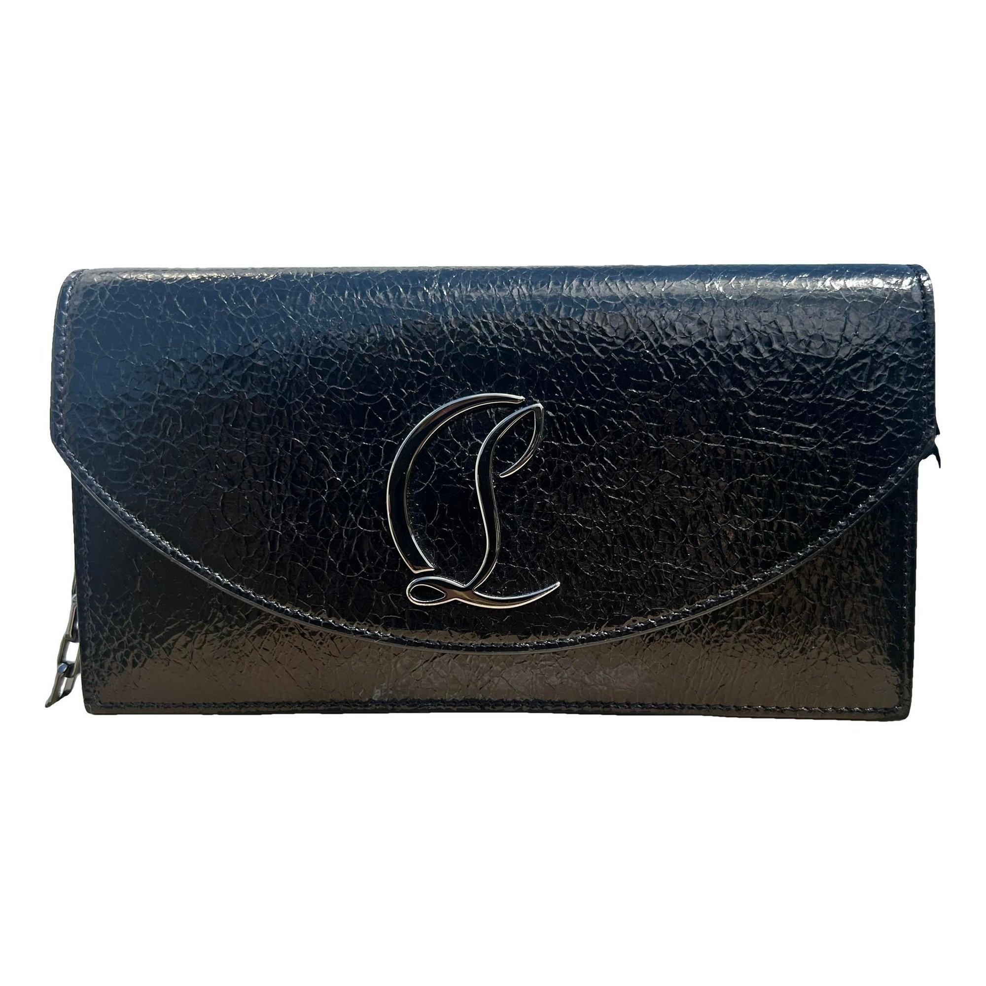 Christian Louboutin Loubi54 patent leather handbag