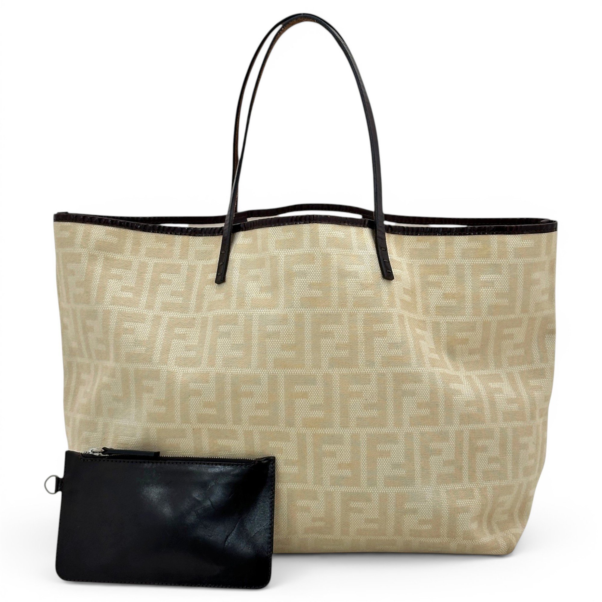 Leather tote