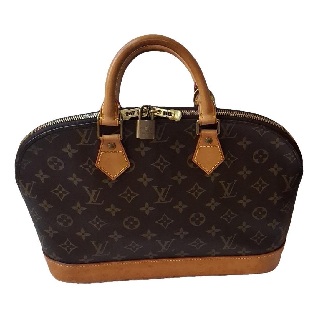 Alma leather handbag