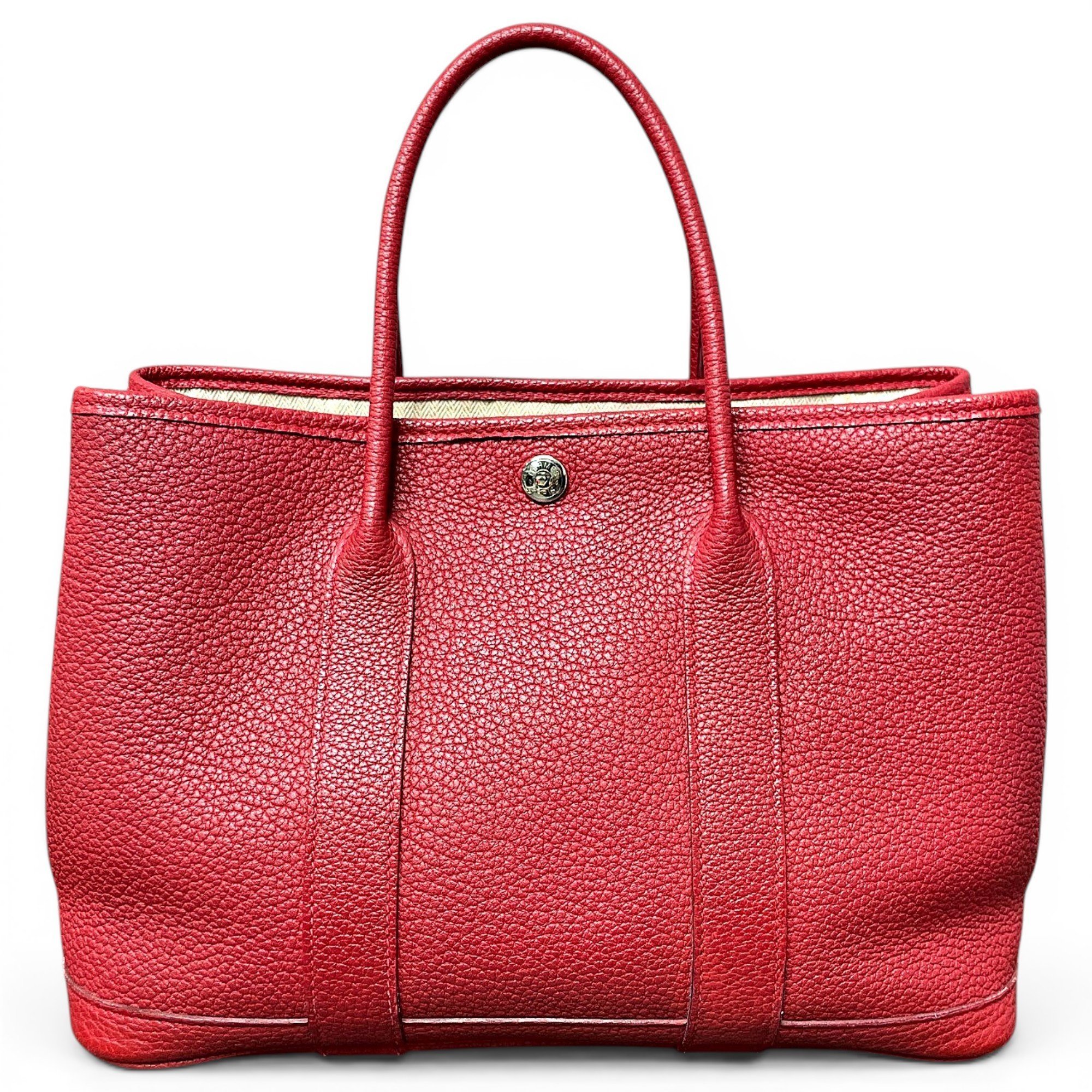 Garden Party leather handbag