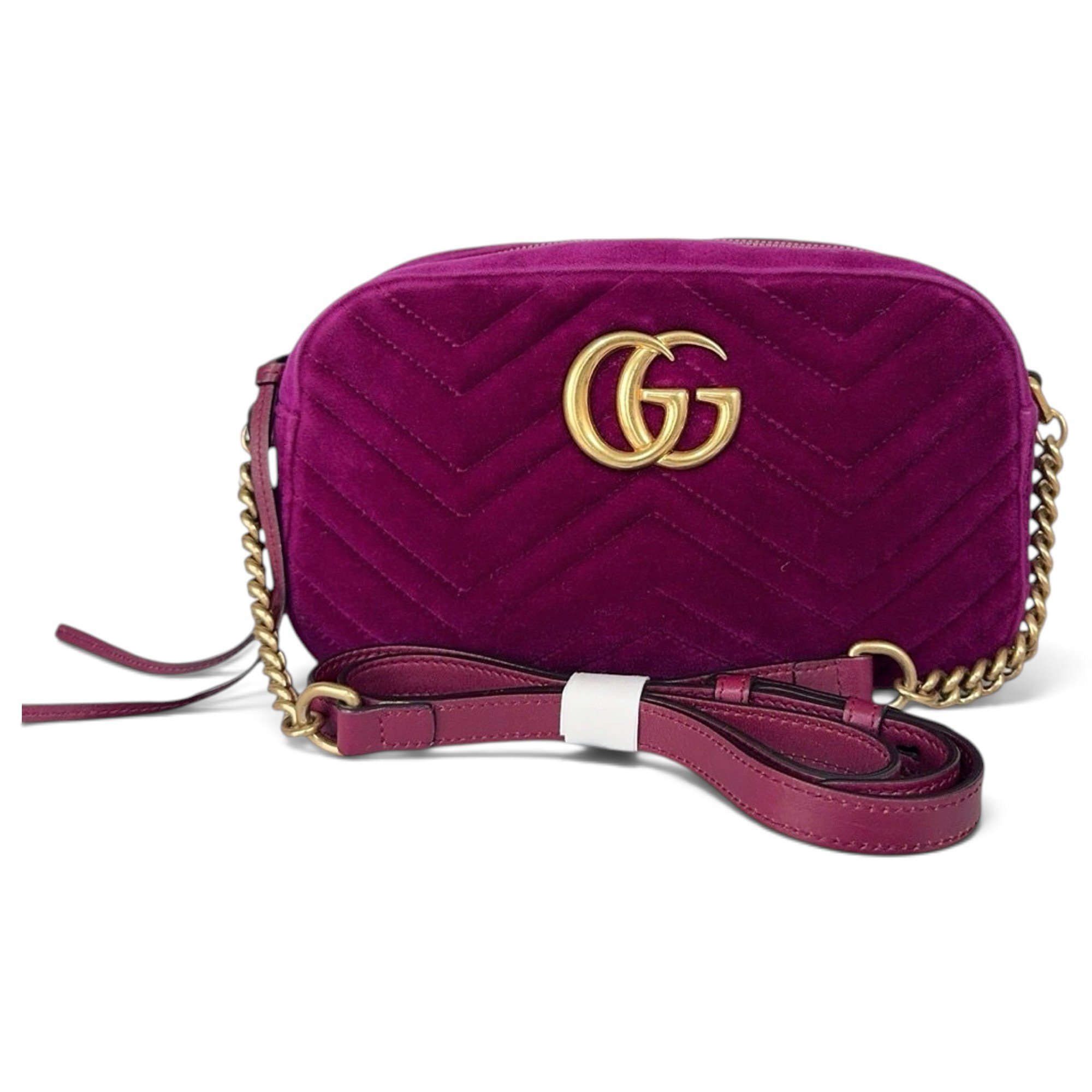 GG Marmont velvet handbag