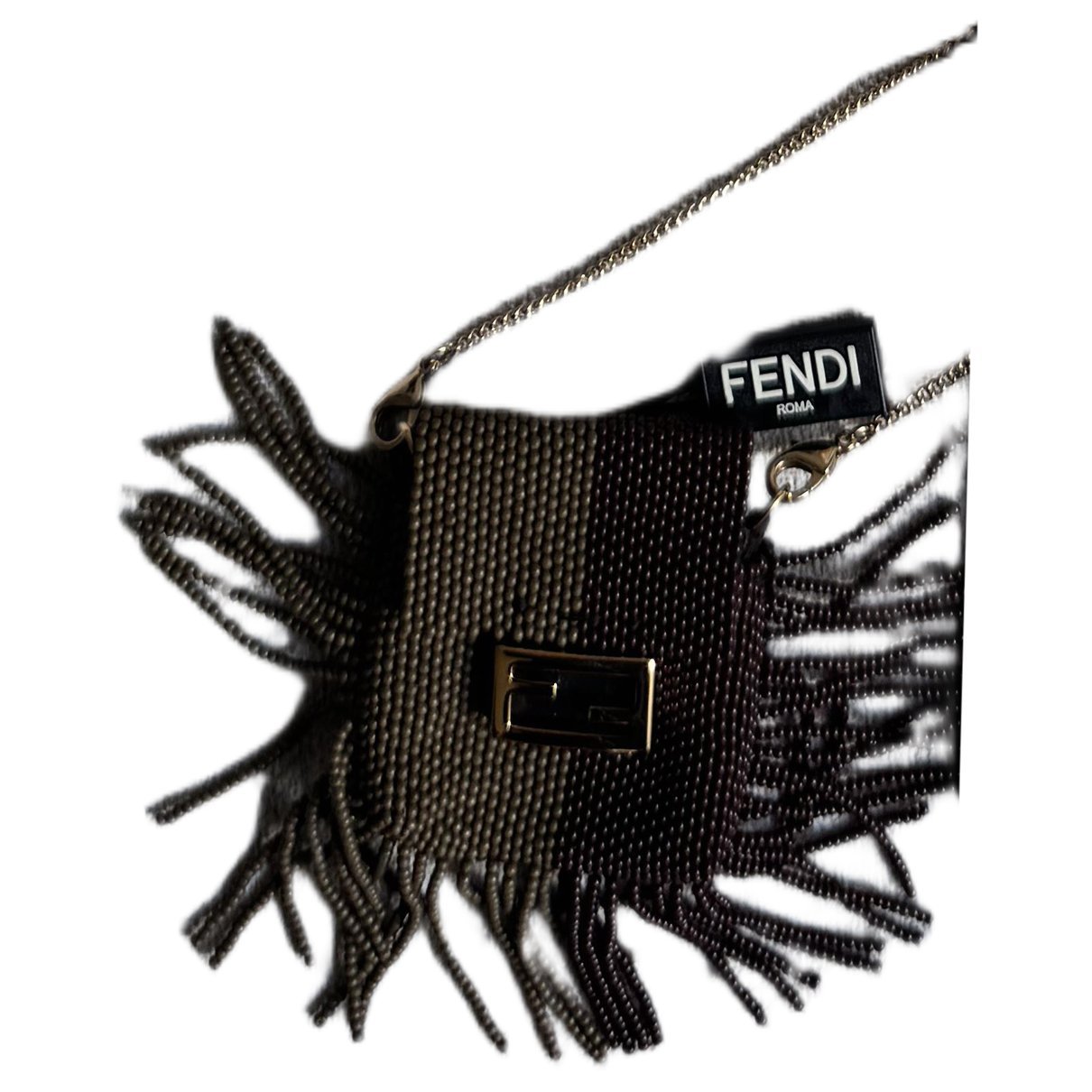 Baguette glitter crossbody bag