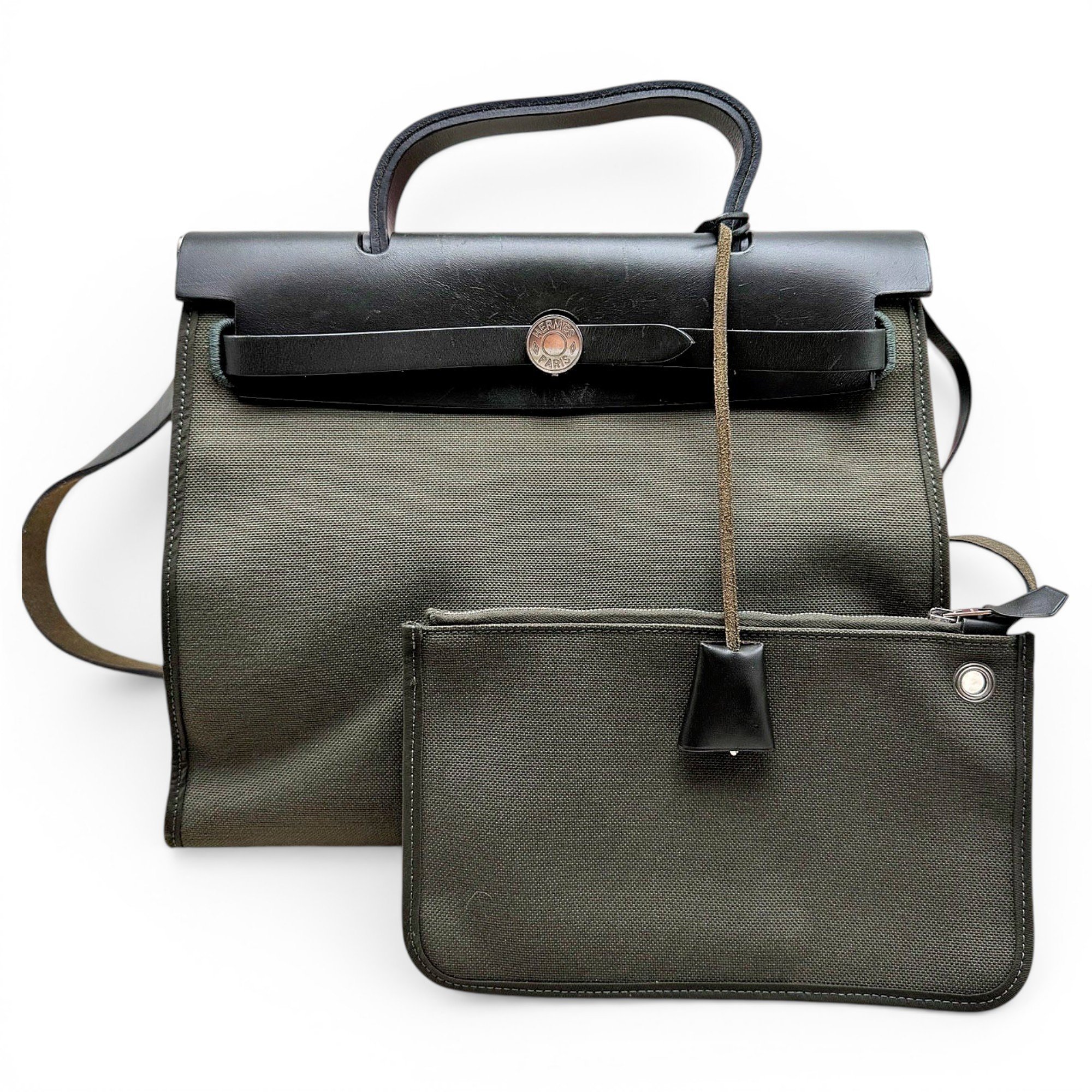 Herbag leather handbag