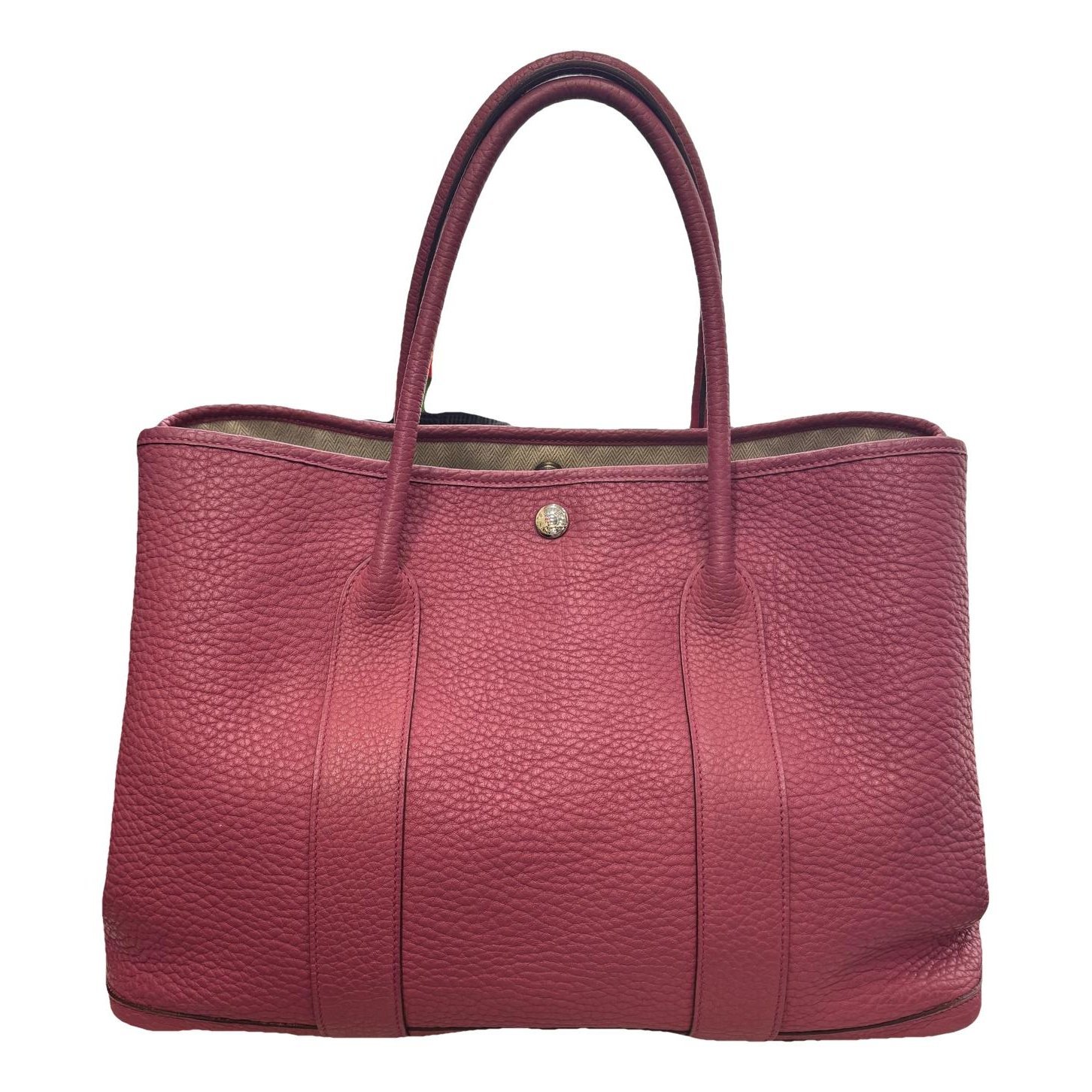 Garden Party leather handbag