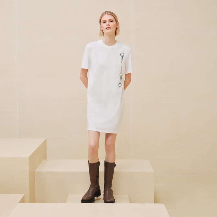 Blanc Cassé "Effet Kaleidoscope" T-shirt Dress