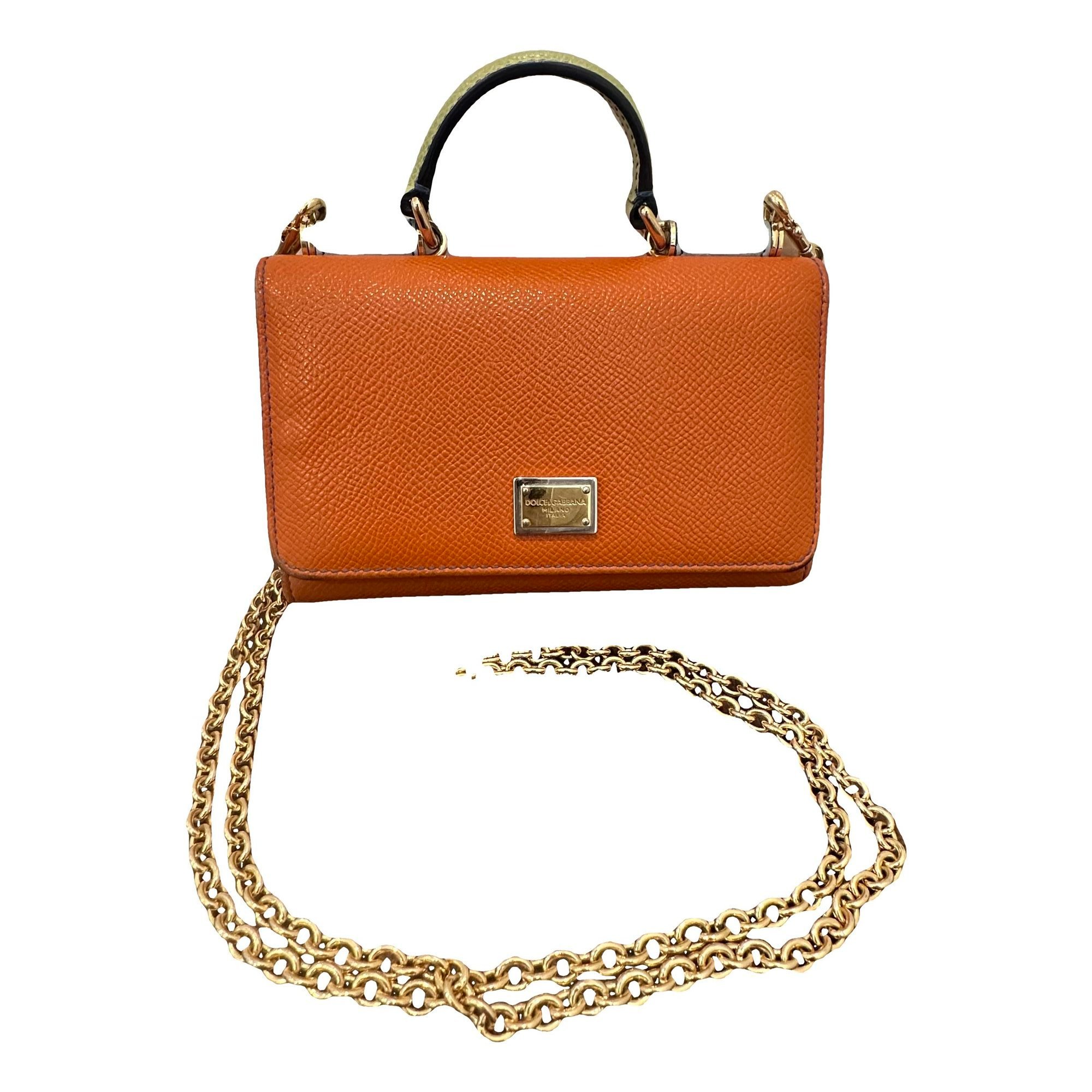 Leather mini bag
