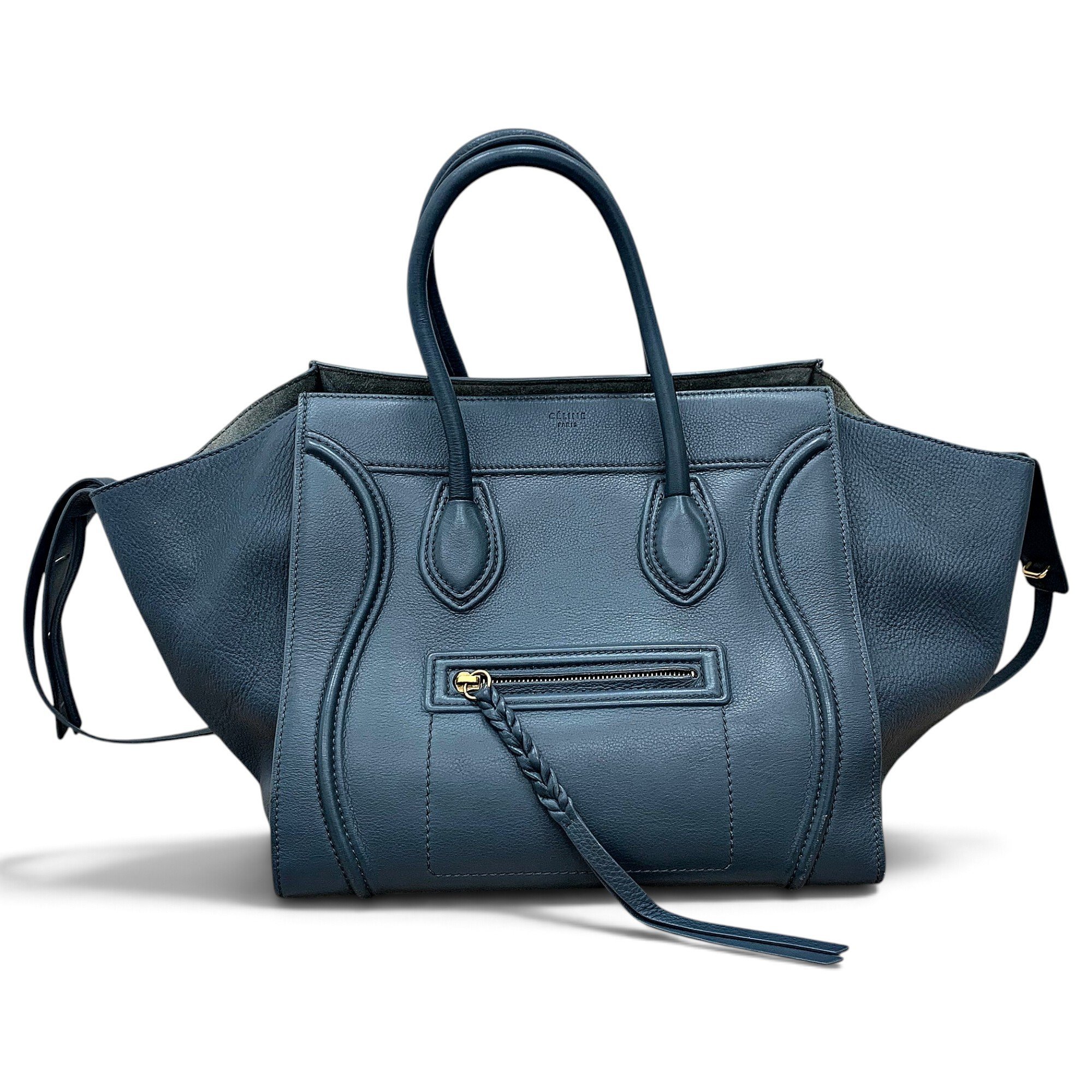 Celine Luggage Phantom leather handbag