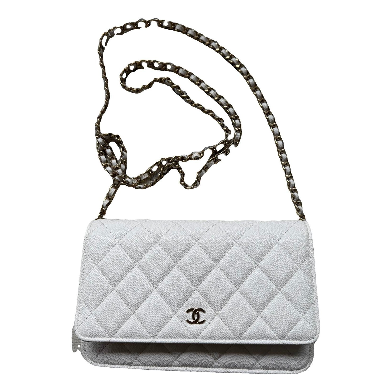 Wallet On Chain Timeless/Classique leather handbag