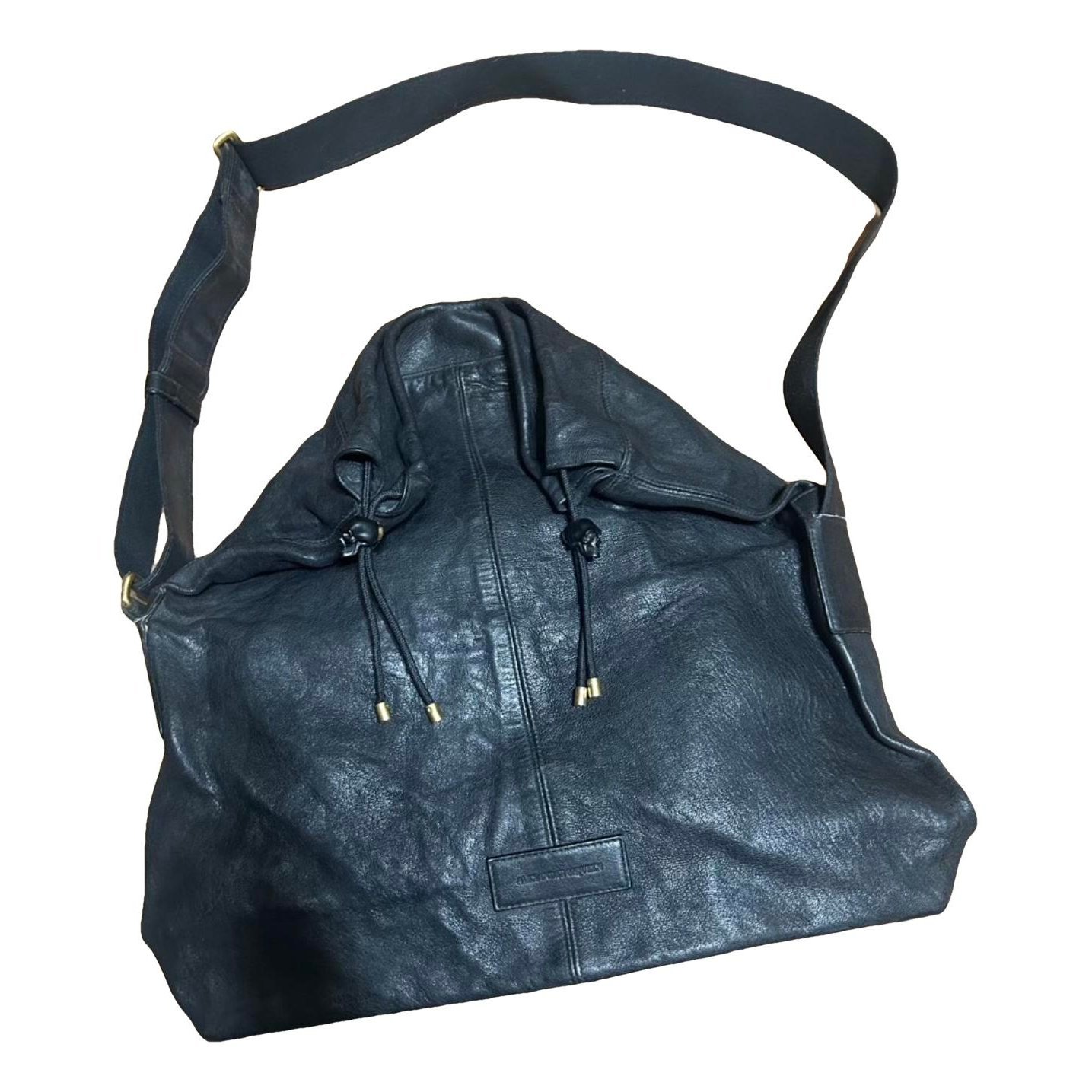 Manta leather crossbody bag