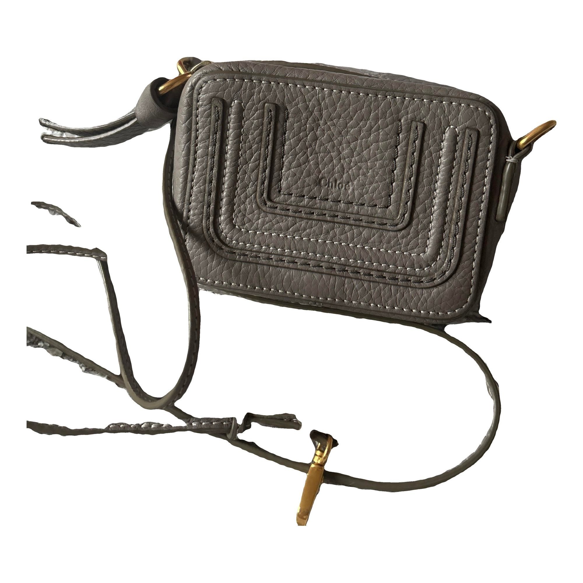 Leather crossbody bag