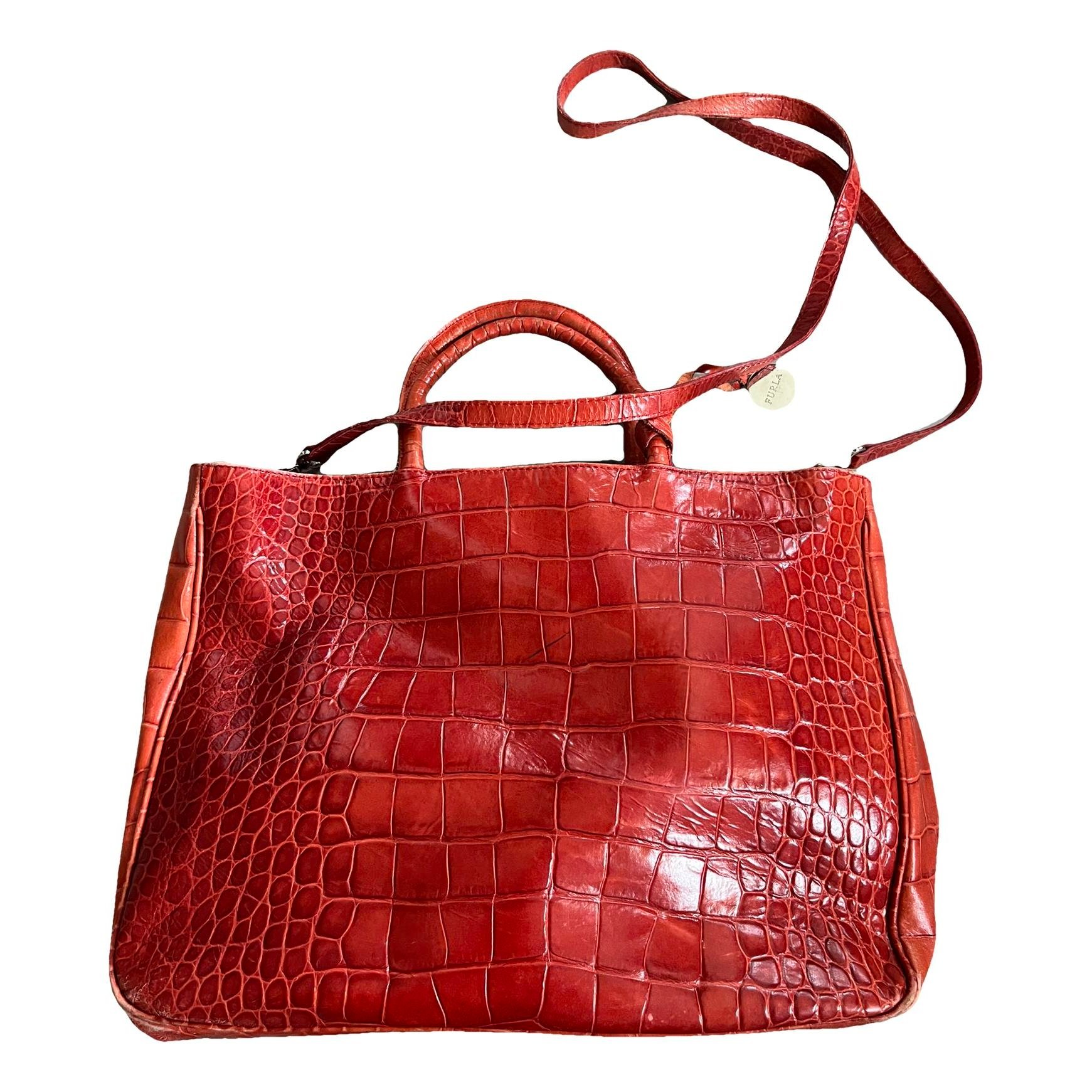 Furla Candy Bag leather crossbody bag