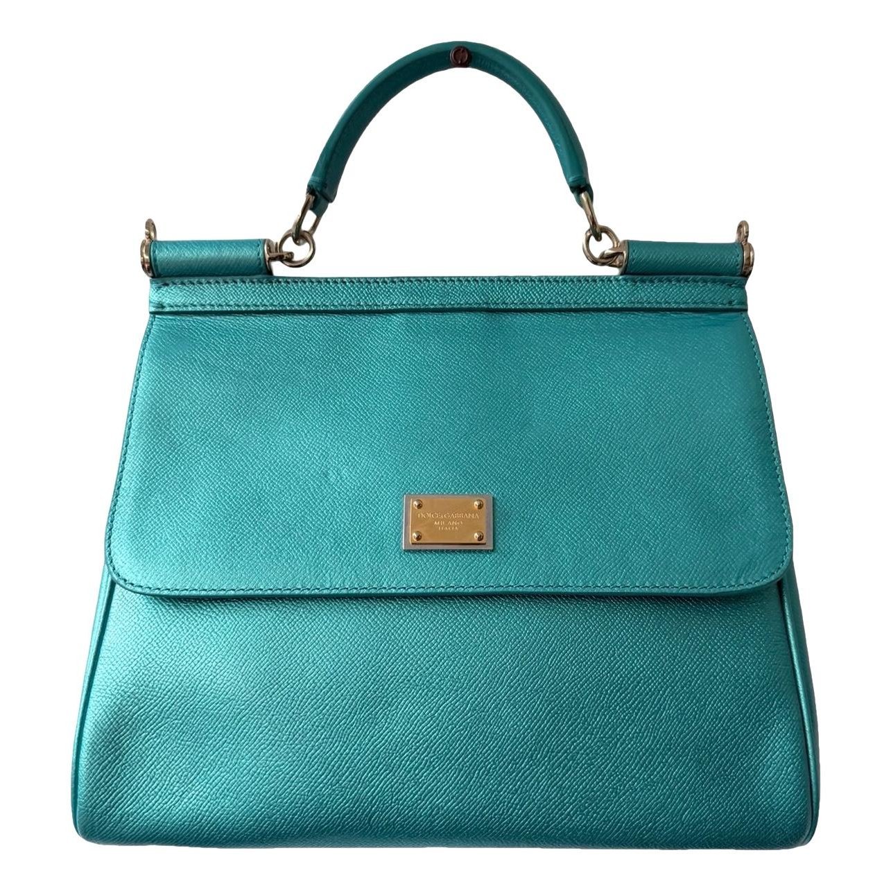 Dolce & Gabbana Sicily leather handbag