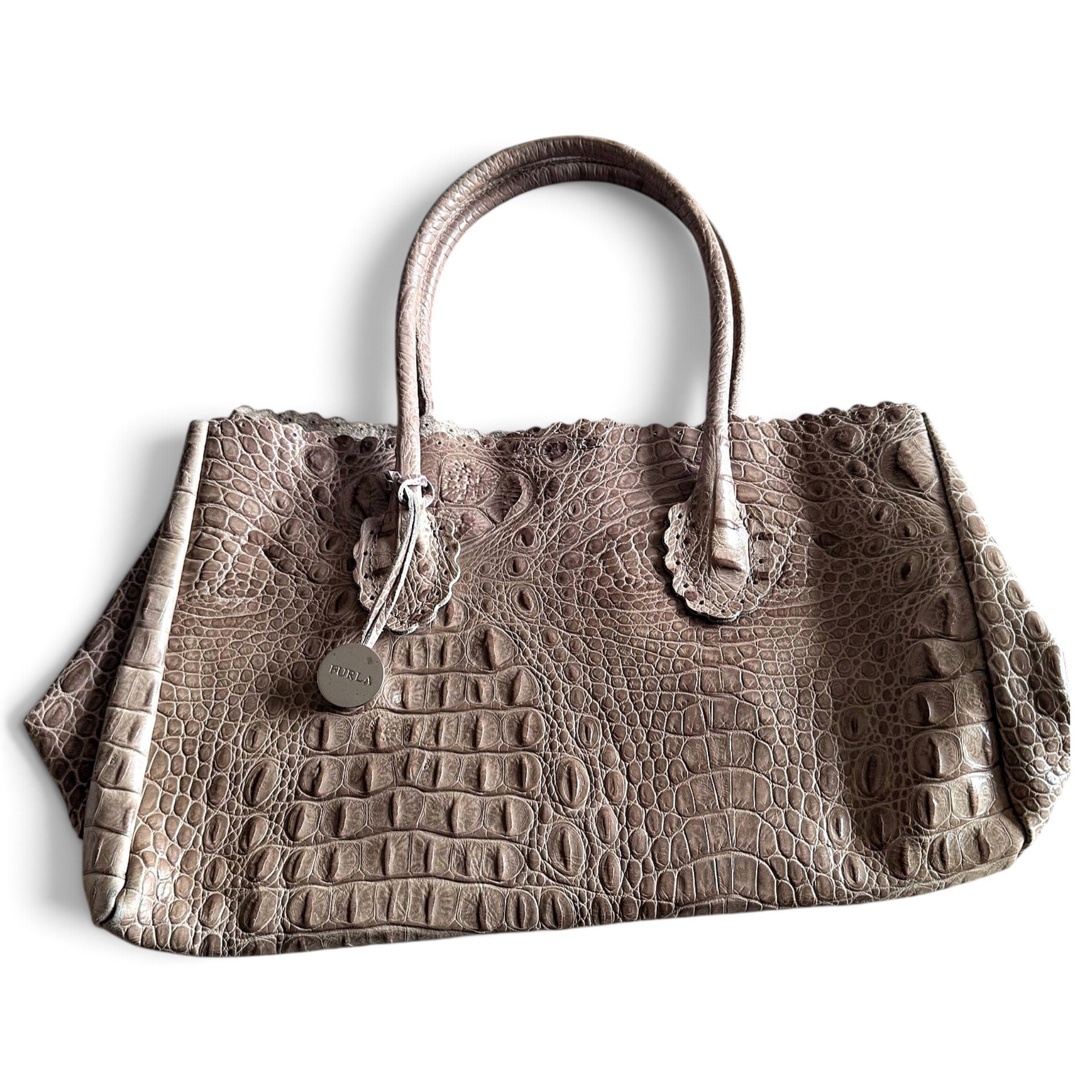 Leather handbag