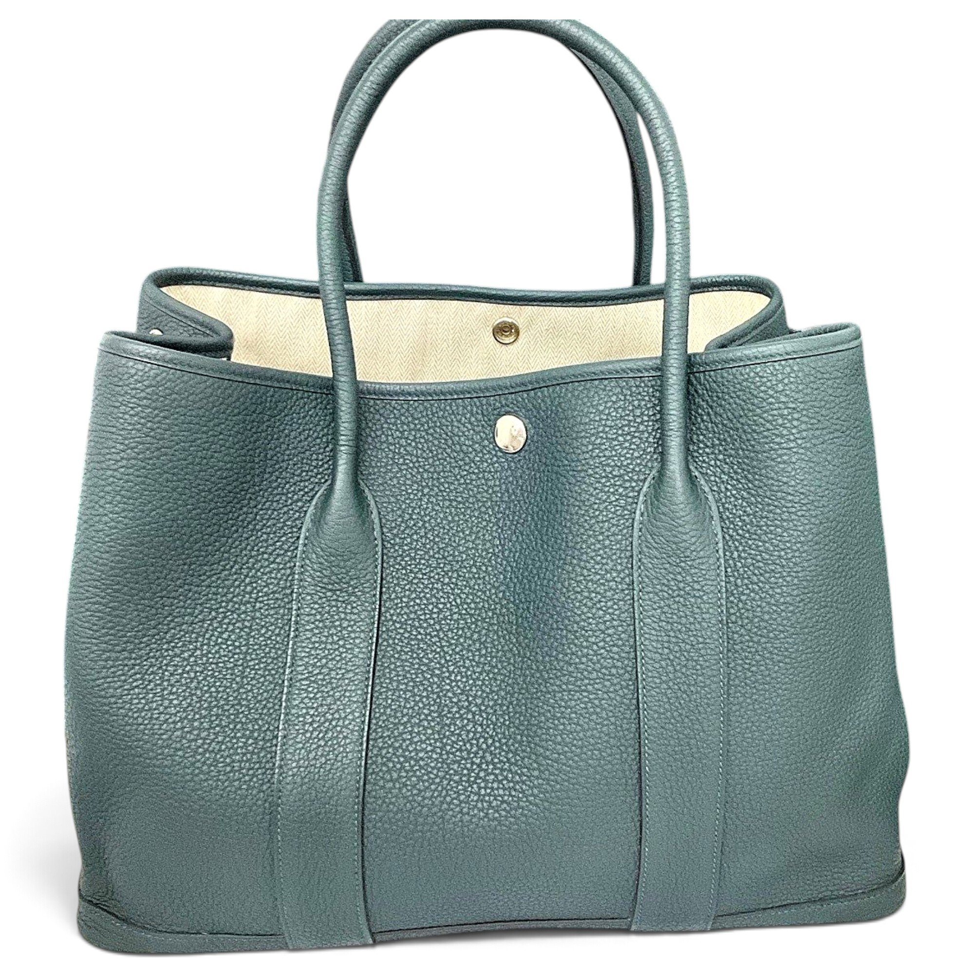 Garden Party leather handbag