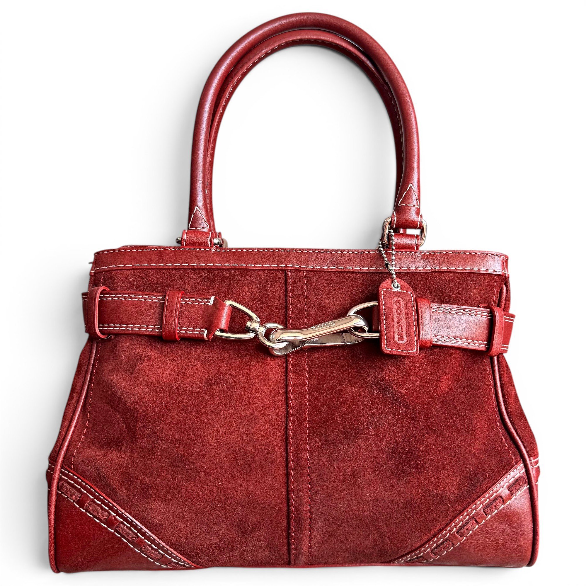 Leather satchel