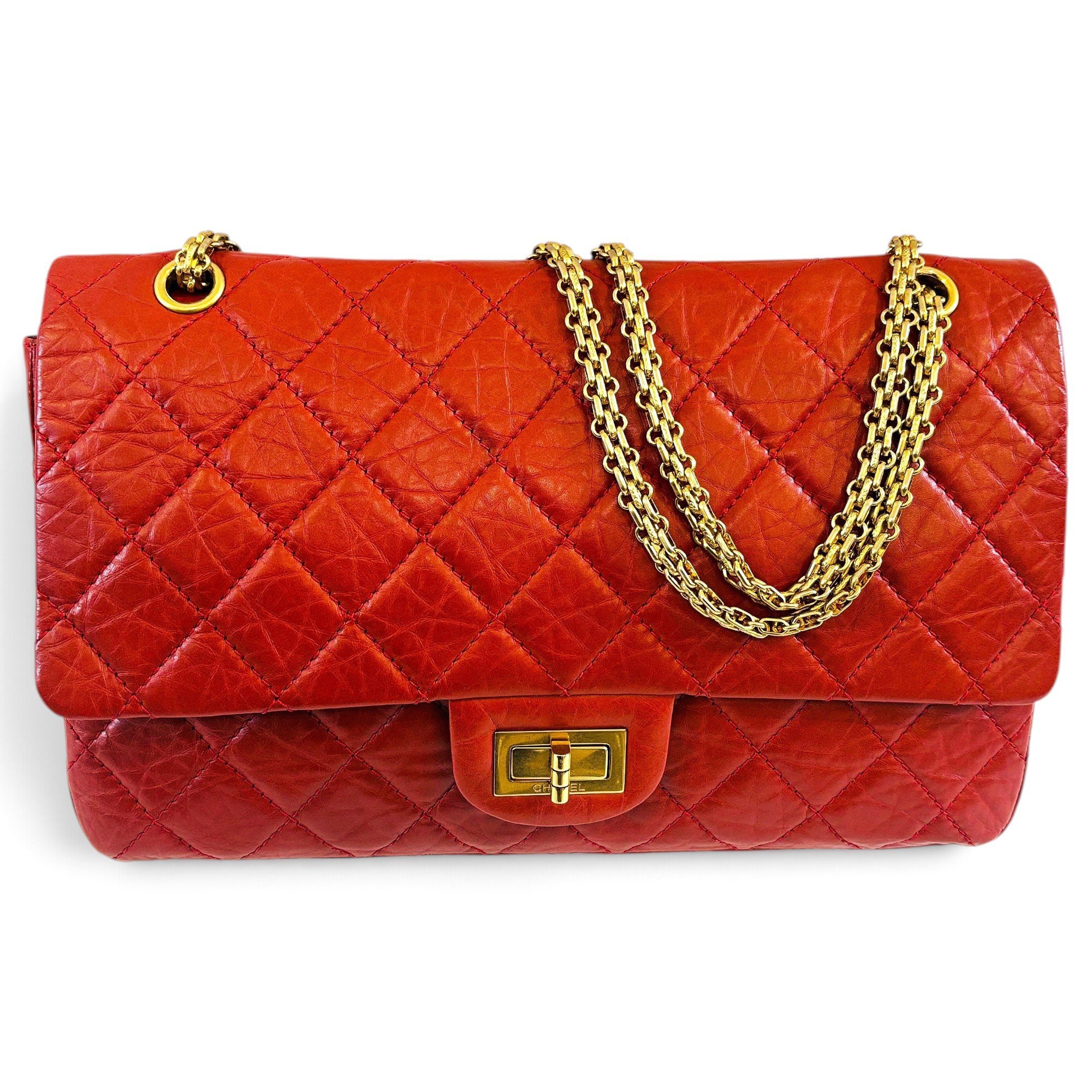 2.55 leather handbag