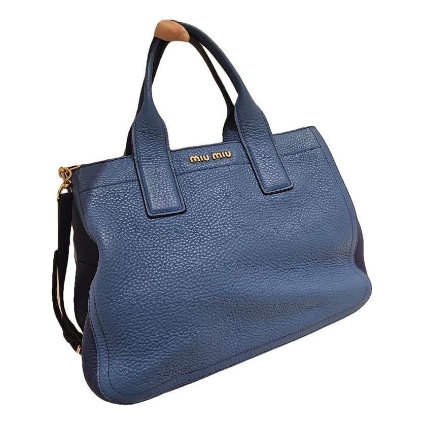 Miu Miu Leather tote