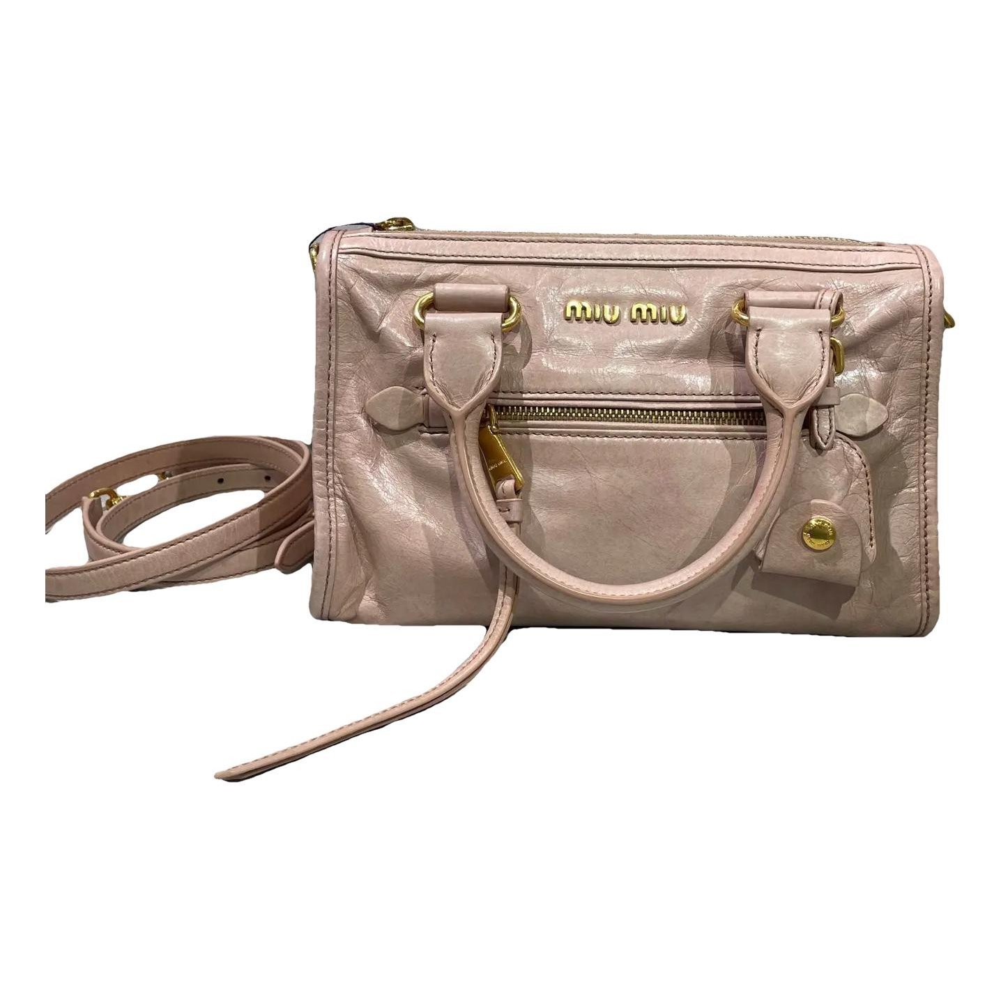 Leather handbag