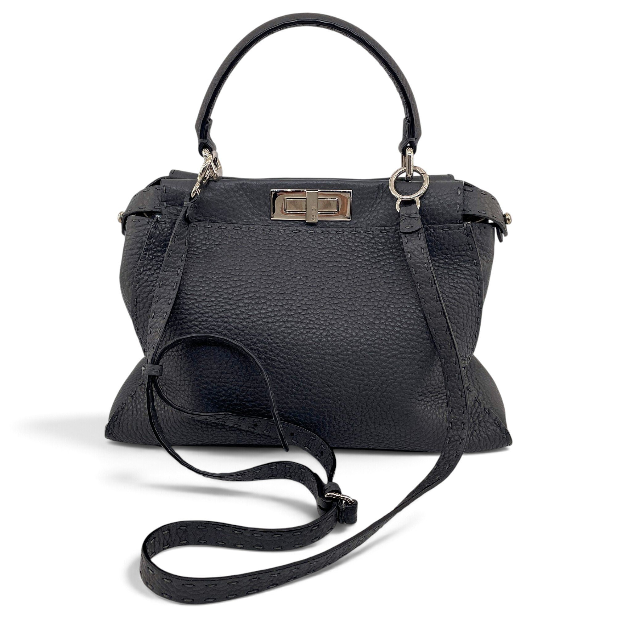 Peekaboo Essentially leather handbag