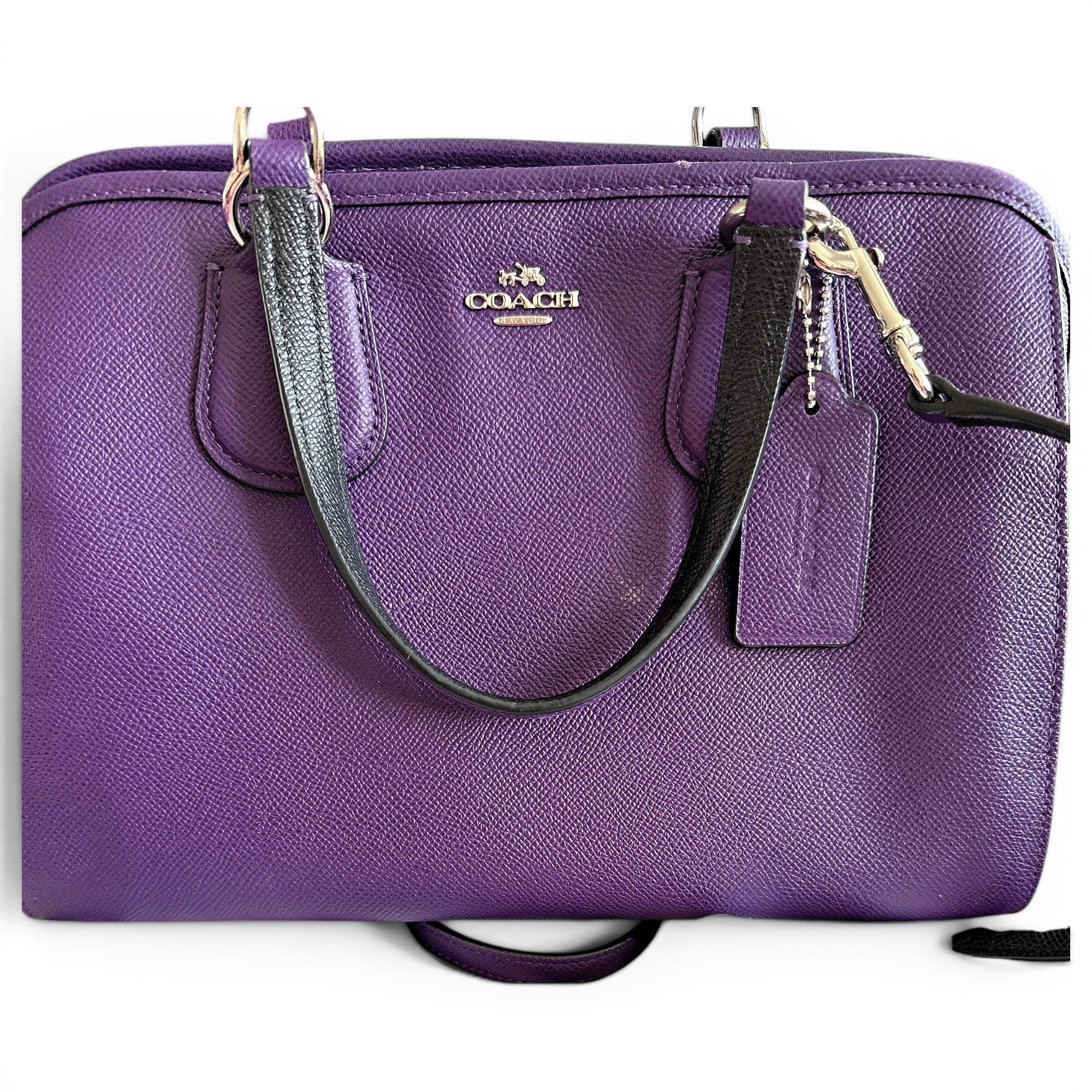 Leather satchel