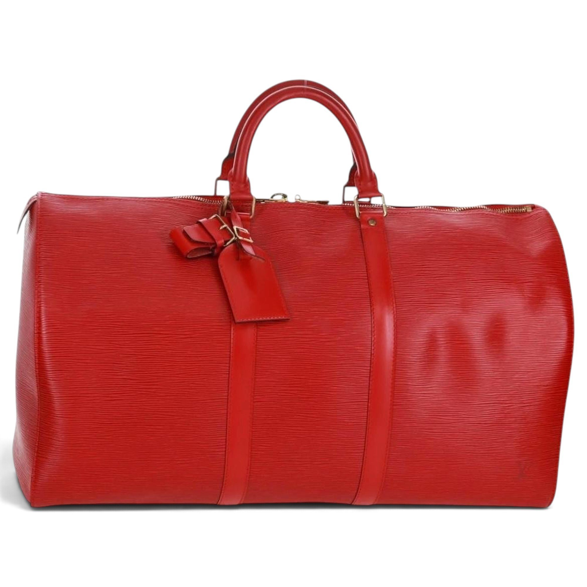 Keepall leather 24h bag