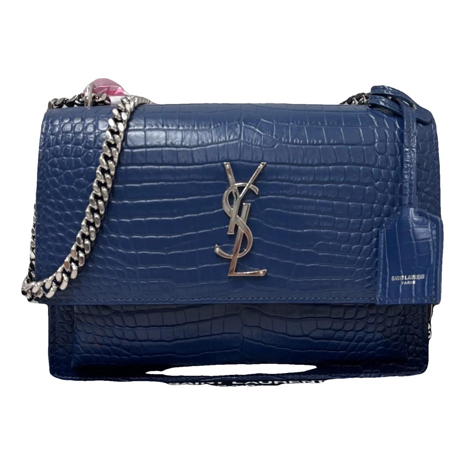 Sunset leather crossbody bag