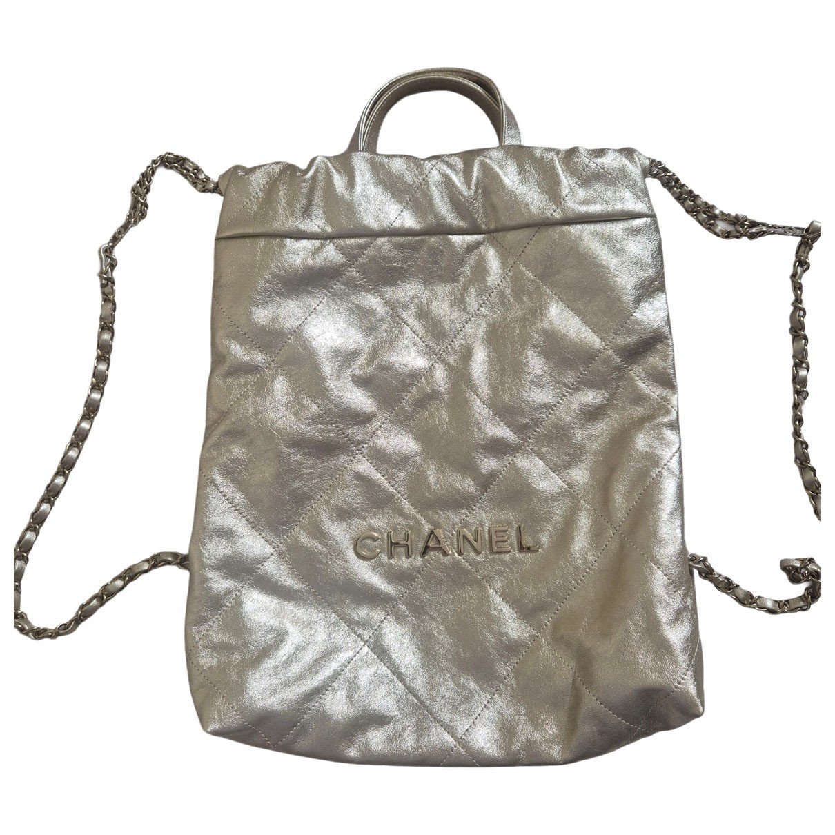 Chanel 22 leather backpack