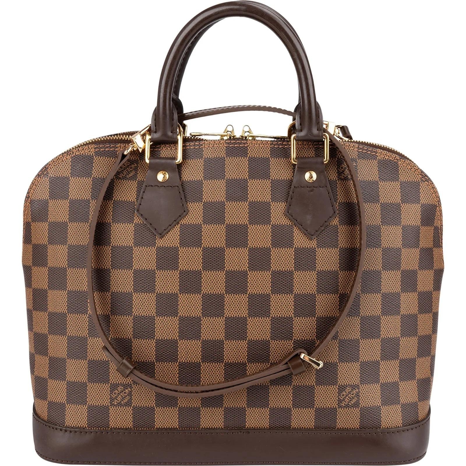 Alma leather handbag