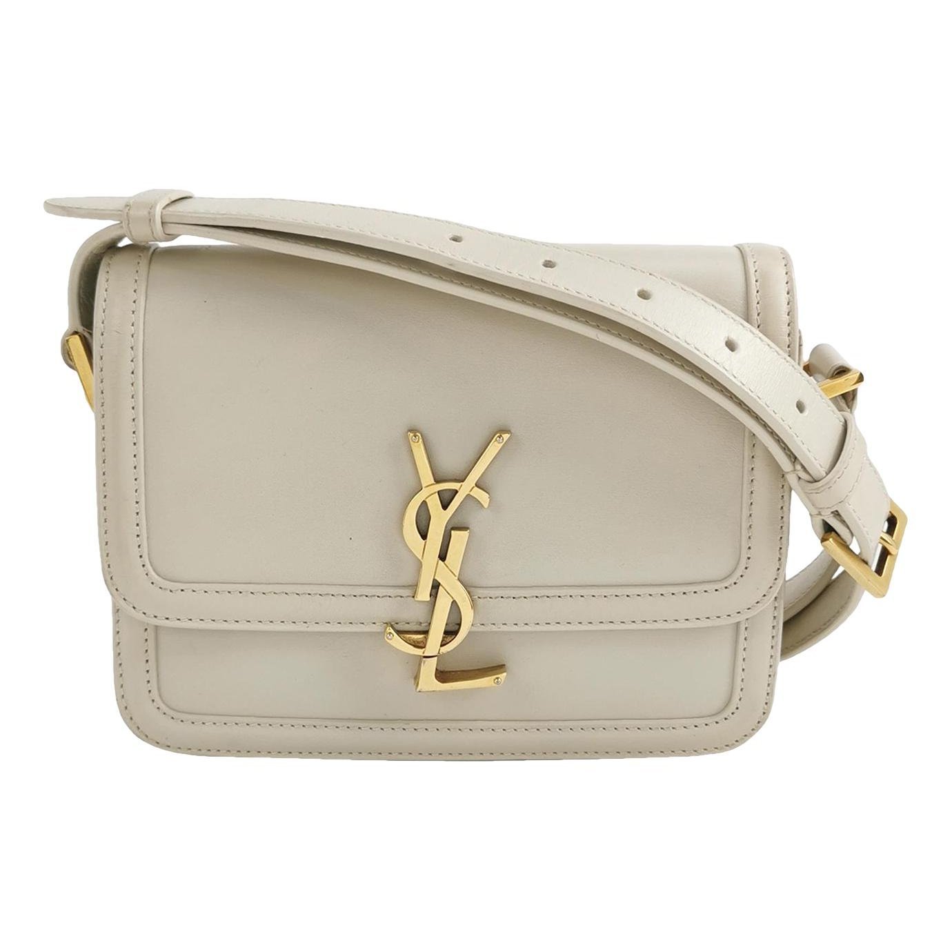 Solférino leather handbag