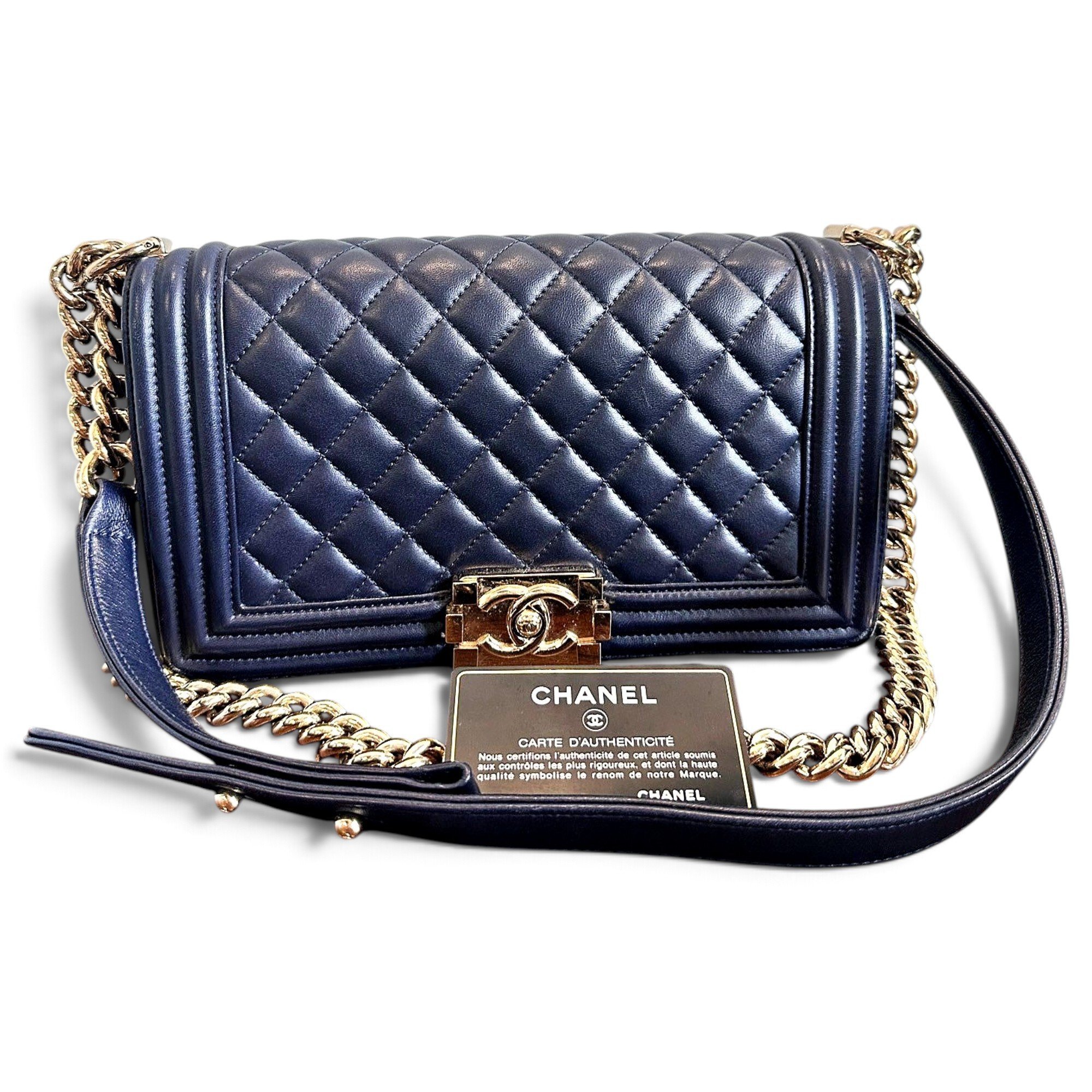 Boy leather handbag
