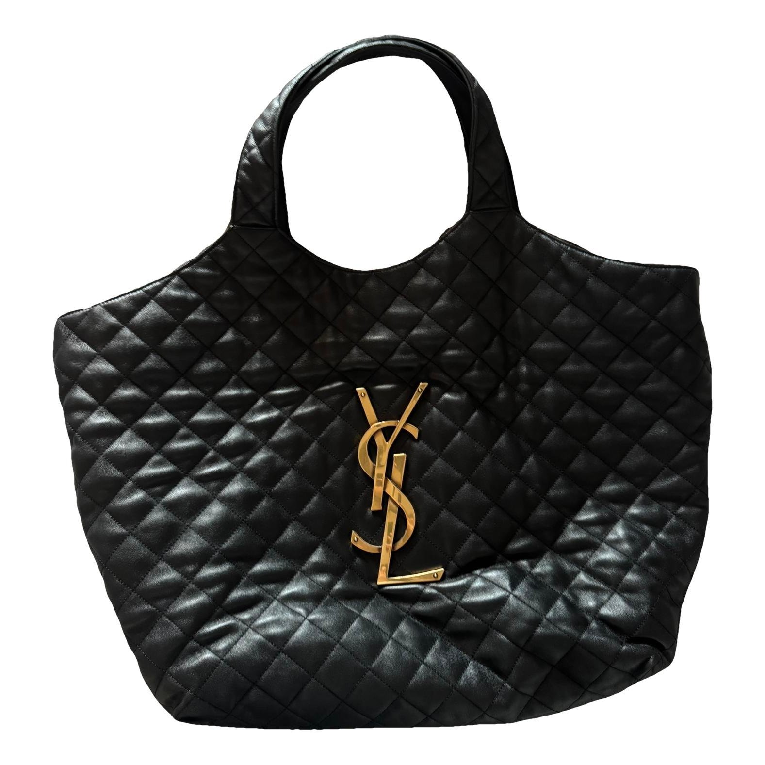 Icare leather tote