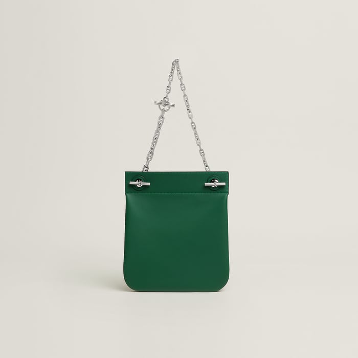 Vert Moyen Poche Cliquetis Bag