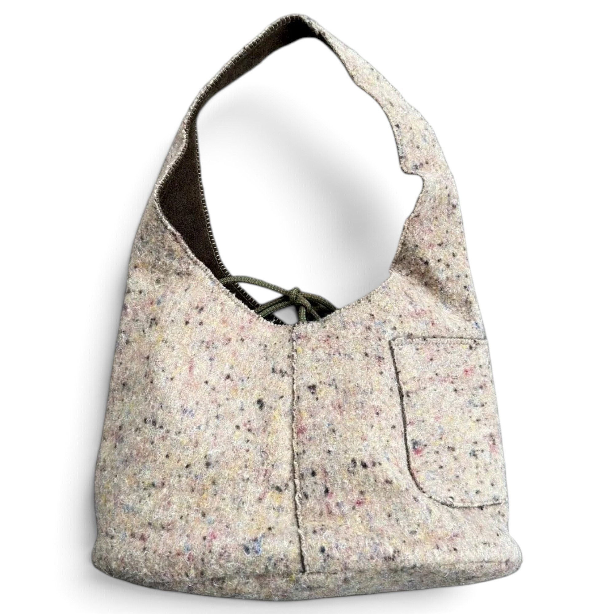 Wool handbag