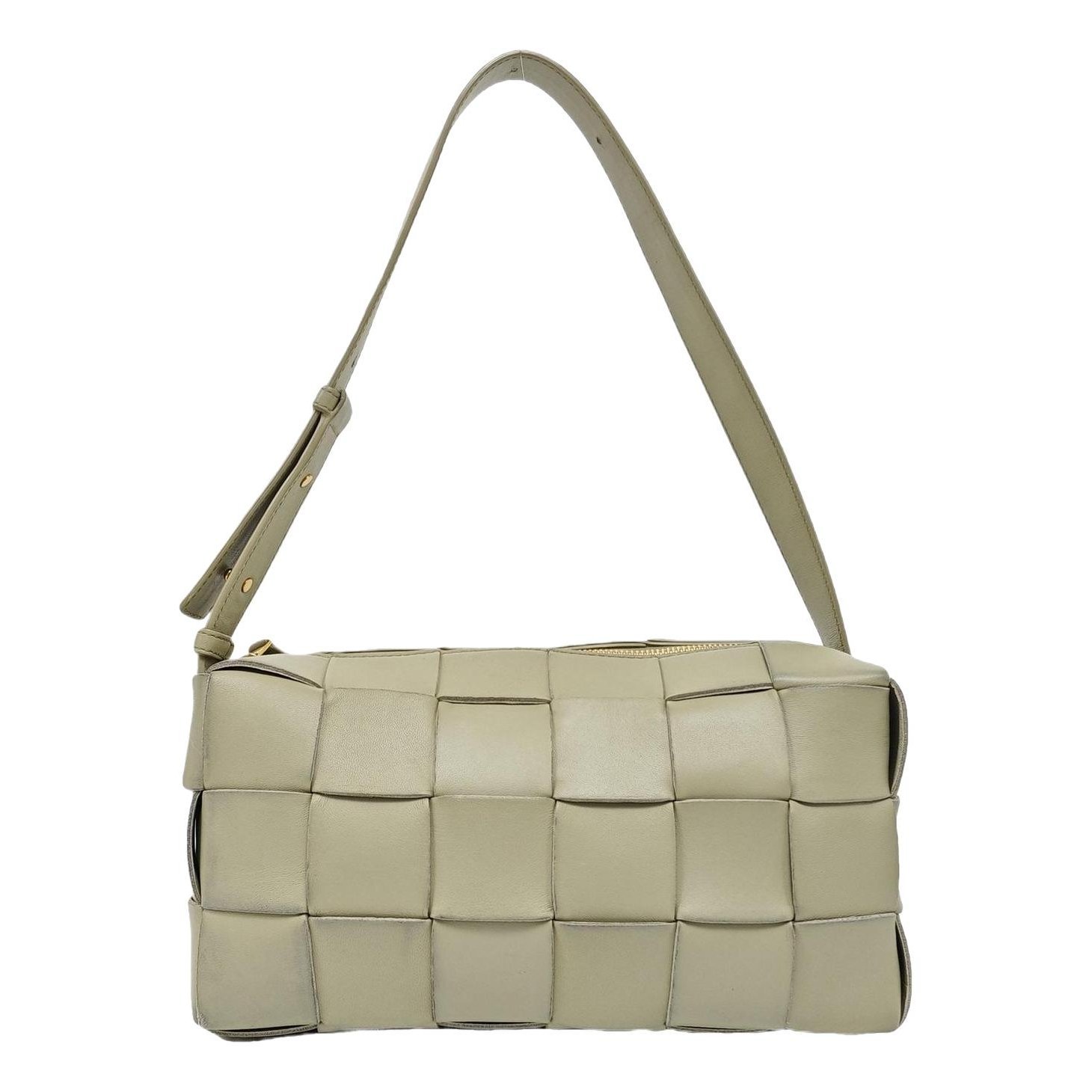 Brick Cassette leather handbag
