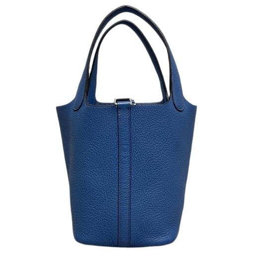 Picotin leather handbag